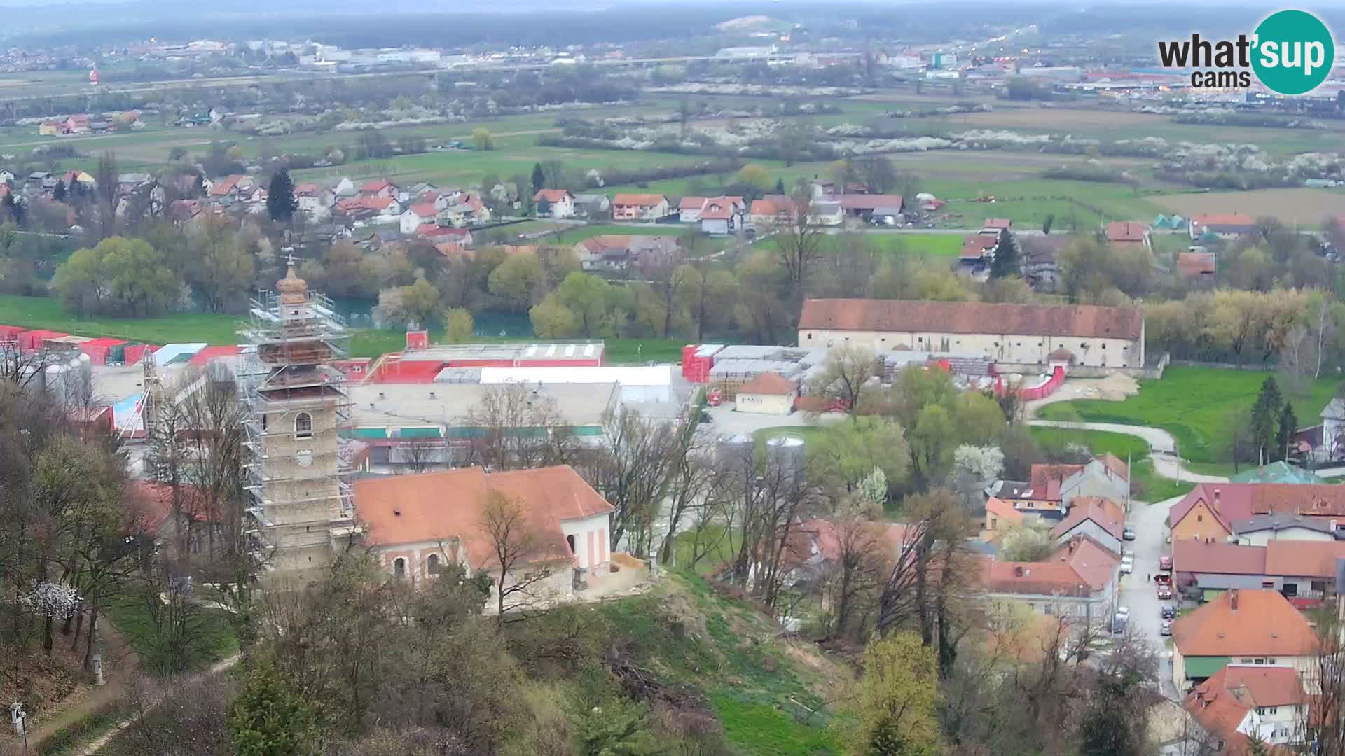 Webcam Karlovac Dubovac Castle – Live View of Karlovac’s Historic Landmark