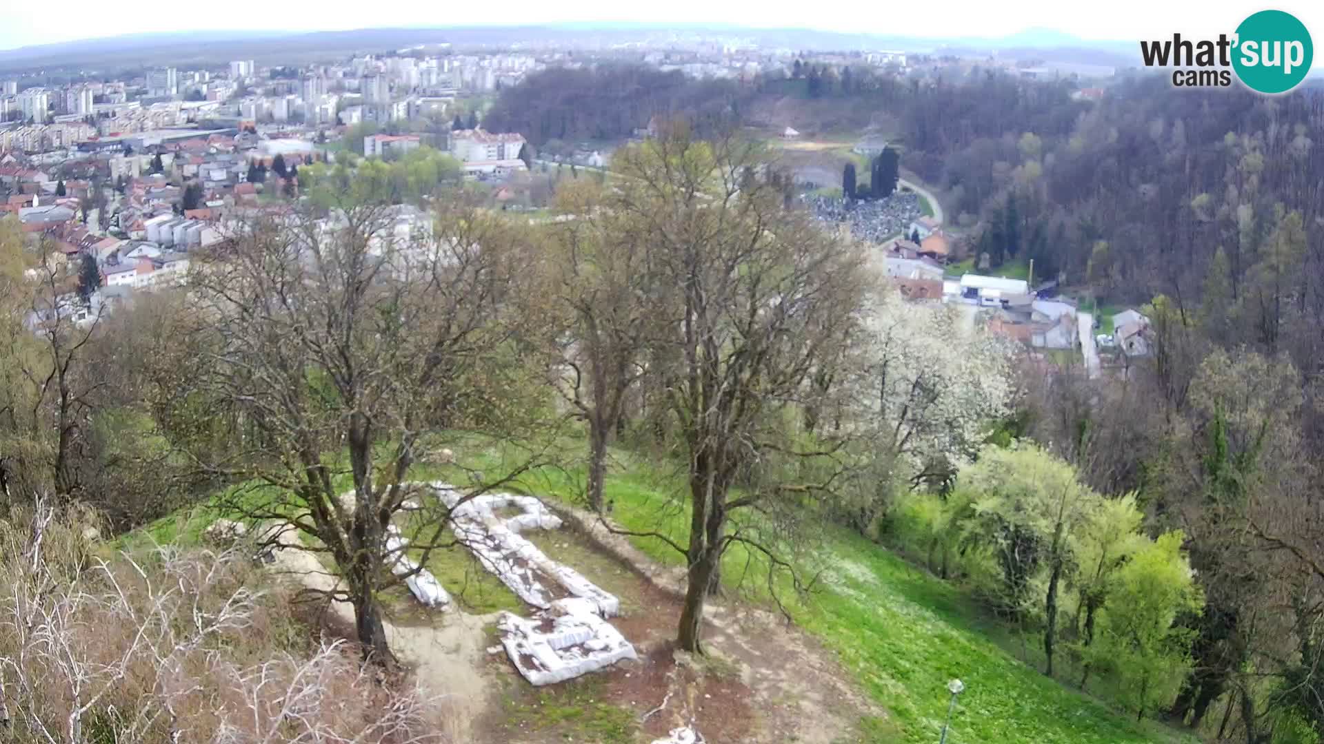 Webcam Karlstadt Burg Dubovac – Liveblick auf das historische Wahrzeichen