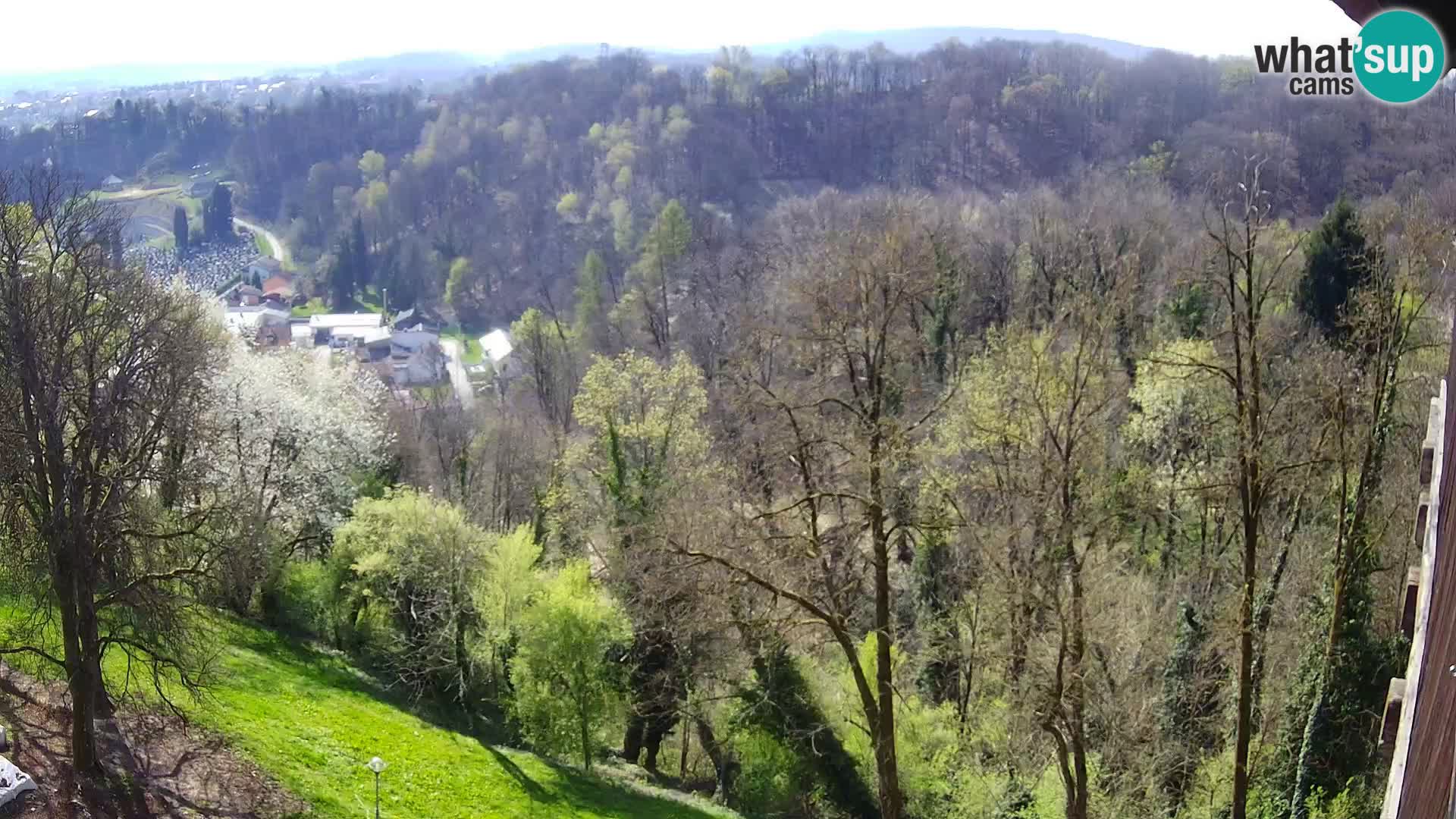 Spletna kamera Karlovac Dubovac grad – Pogled v živo na zgodovinsko znamenitost Karlovca