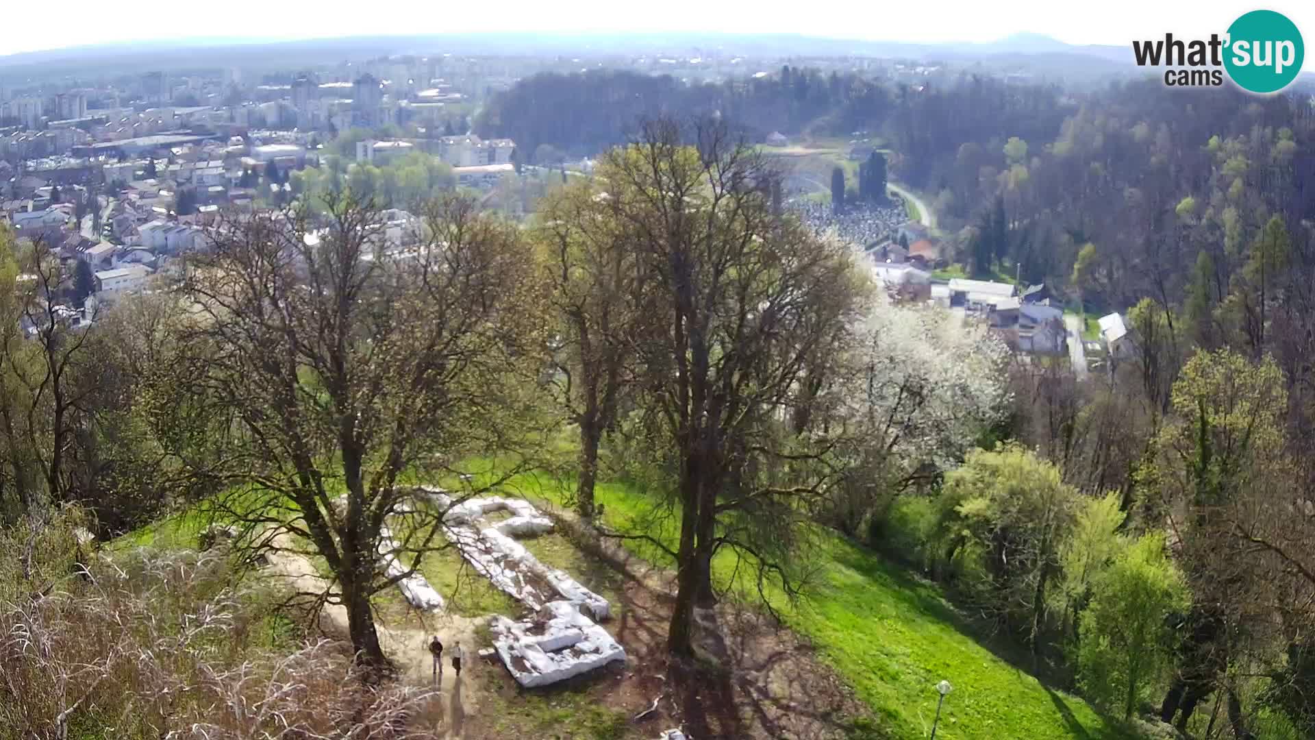Webcam Karlovac Dubovac Castle – Live View of Karlovac’s Historic Landmark