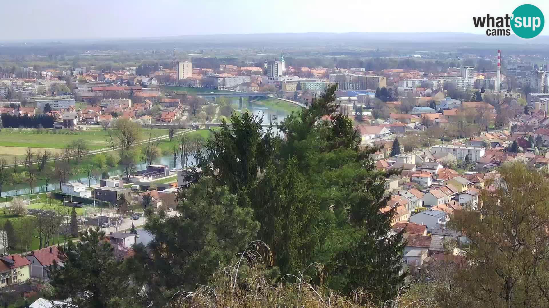 Webcam Karlovac Château Dubovac – Vue en direct de ce monument historique