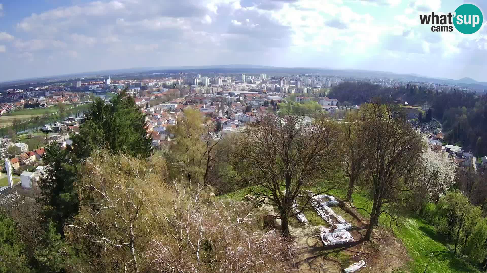 Webcam Karlovac Château Dubovac – Vue en direct de ce monument historique