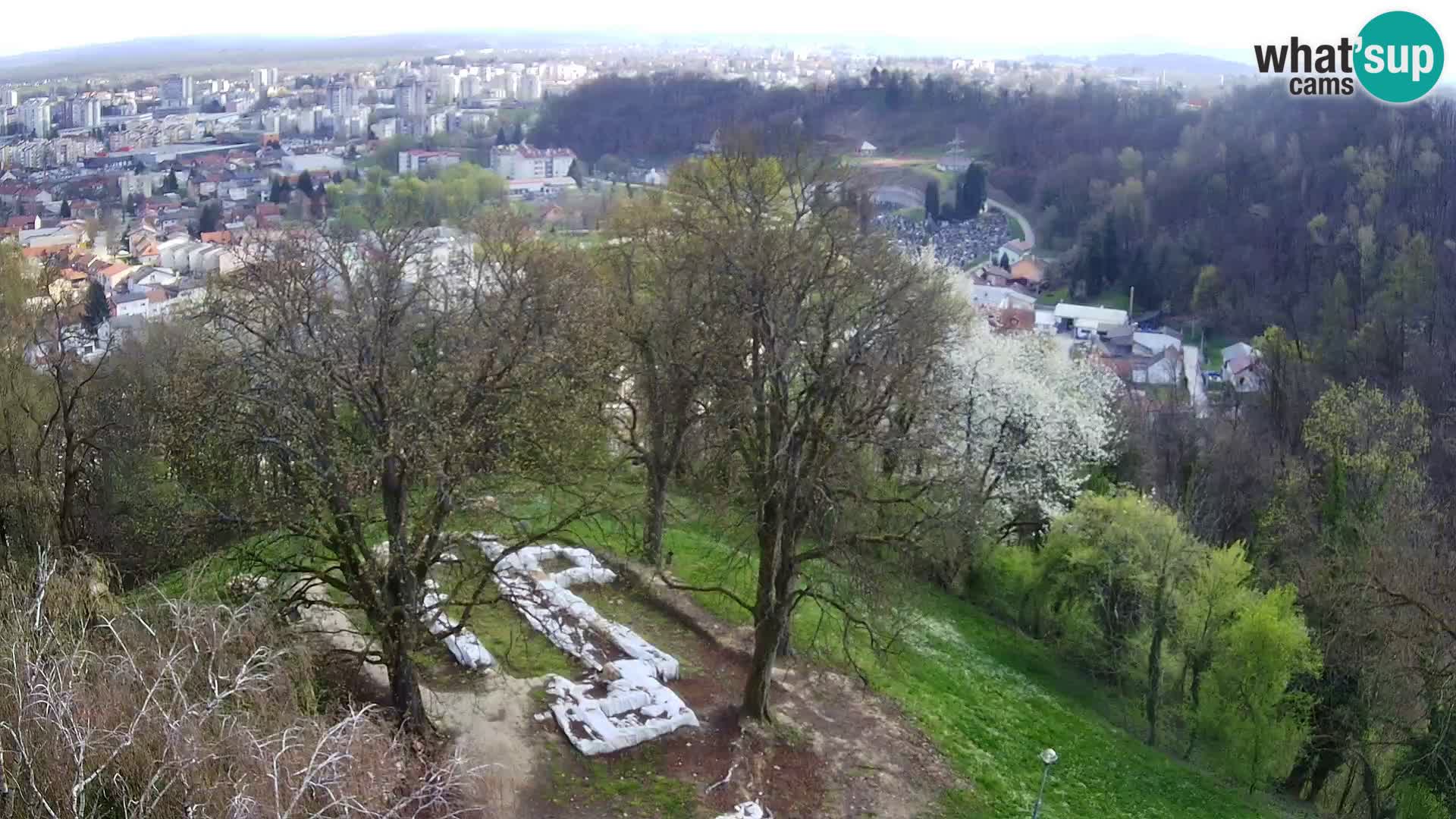 Webcam Karlovac Château Dubovac – Vue en direct de ce monument historique