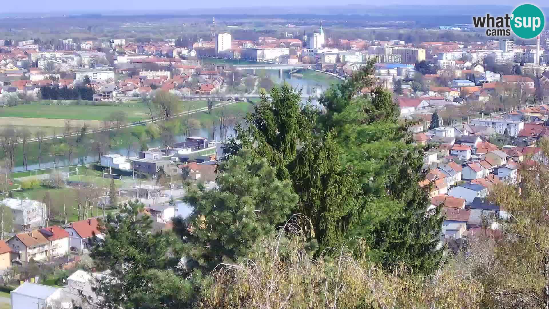 Web kamera Karlovac – Dvorac Dubovac uživo