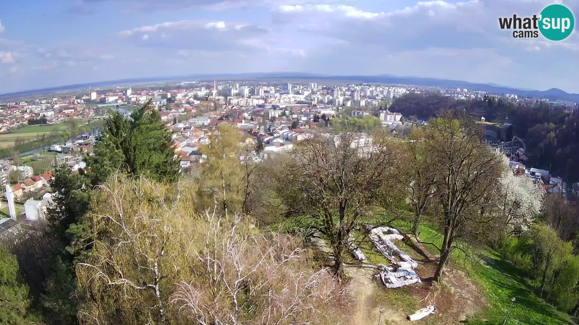 Webcam Karlovac Château Dubovac – Vue en direct de ce monument historique