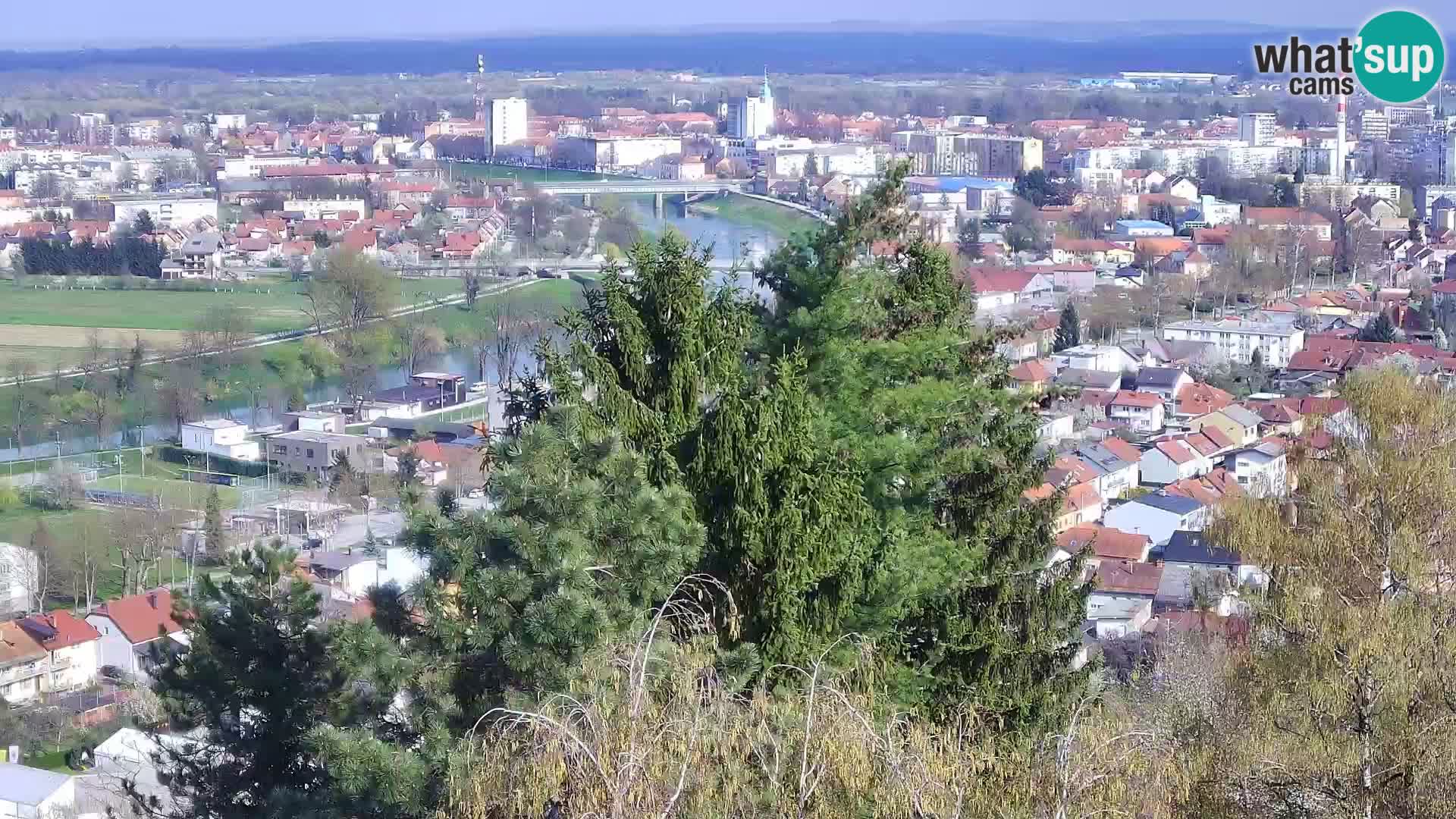 Webcam Karlovac Château Dubovac – Vue en direct de ce monument historique