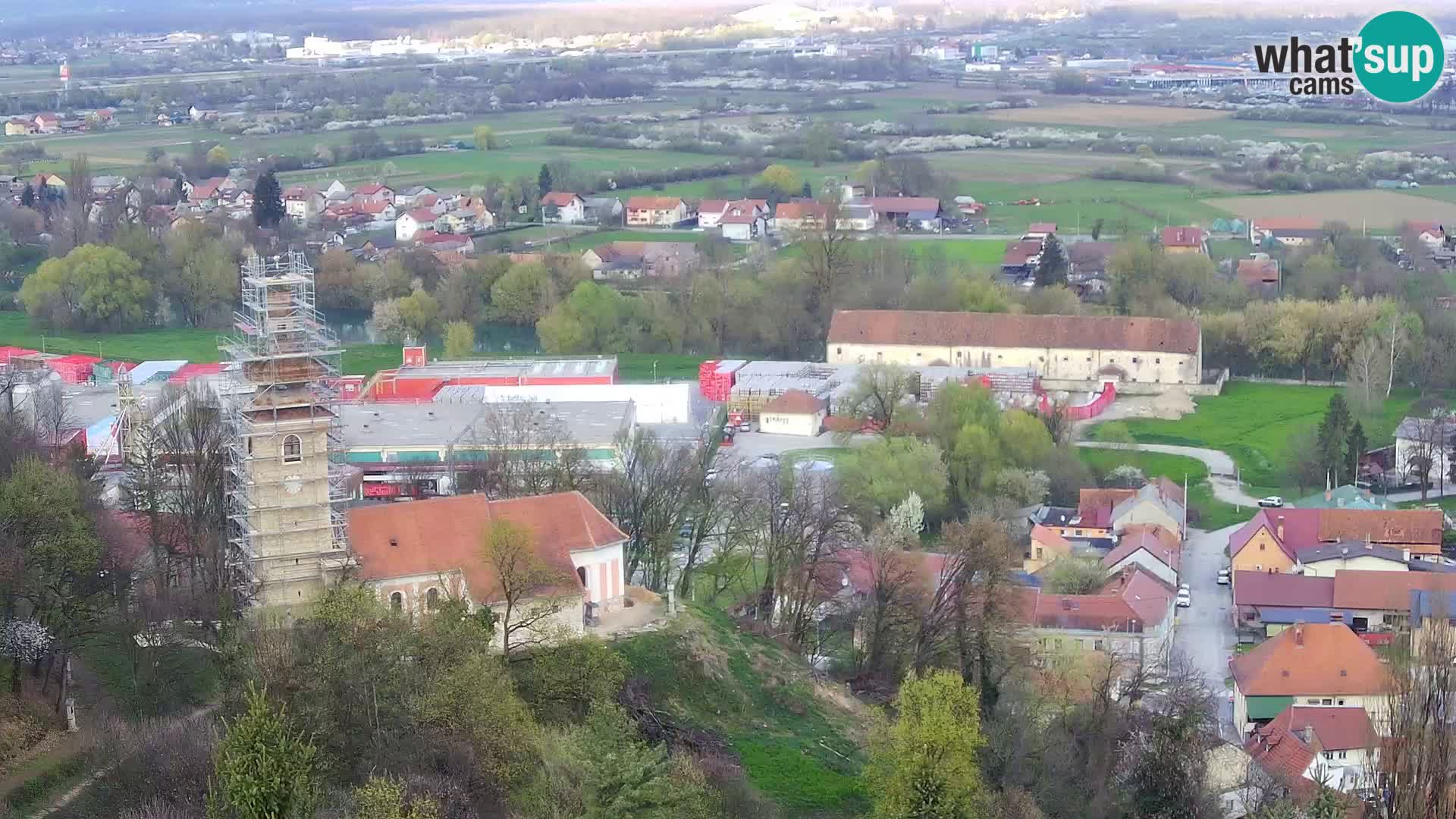 Web kamera Karlovac – Dvorac Dubovac uživo