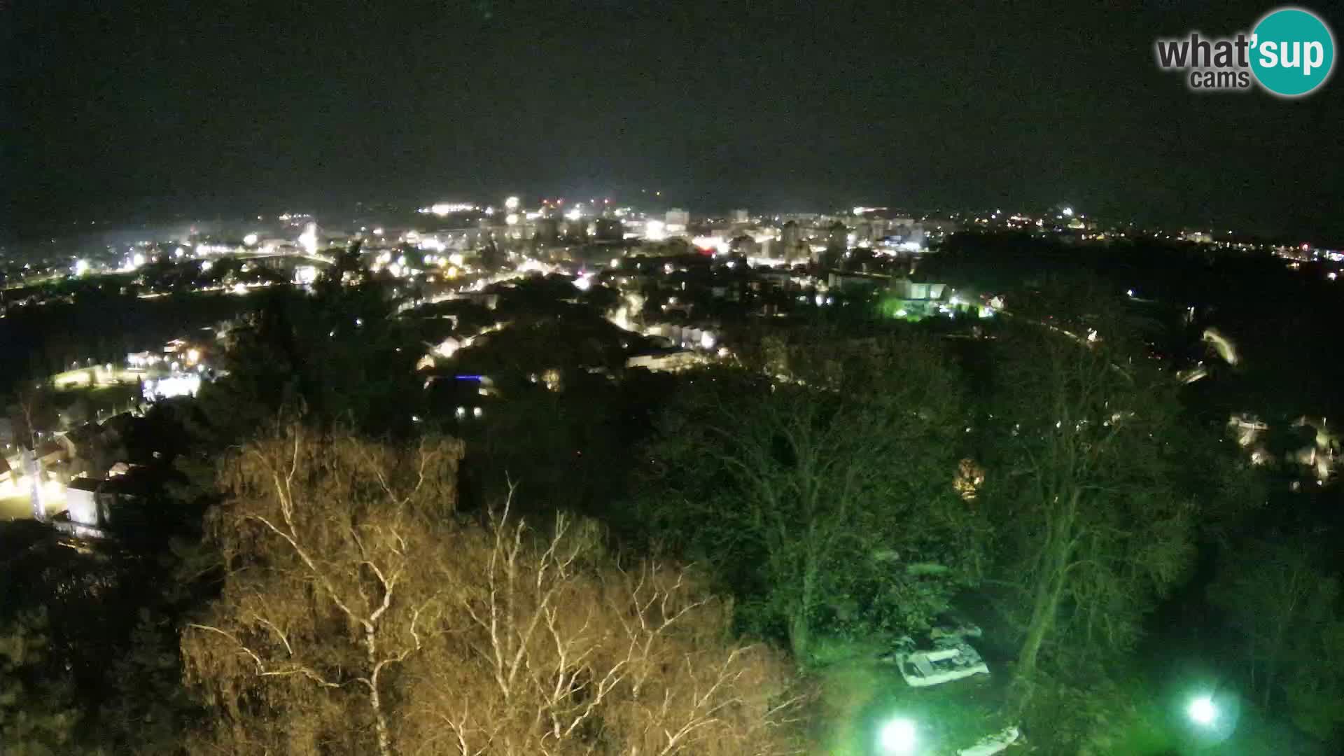 Webcam Karlovac Château Dubovac – Vue en direct de ce monument historique