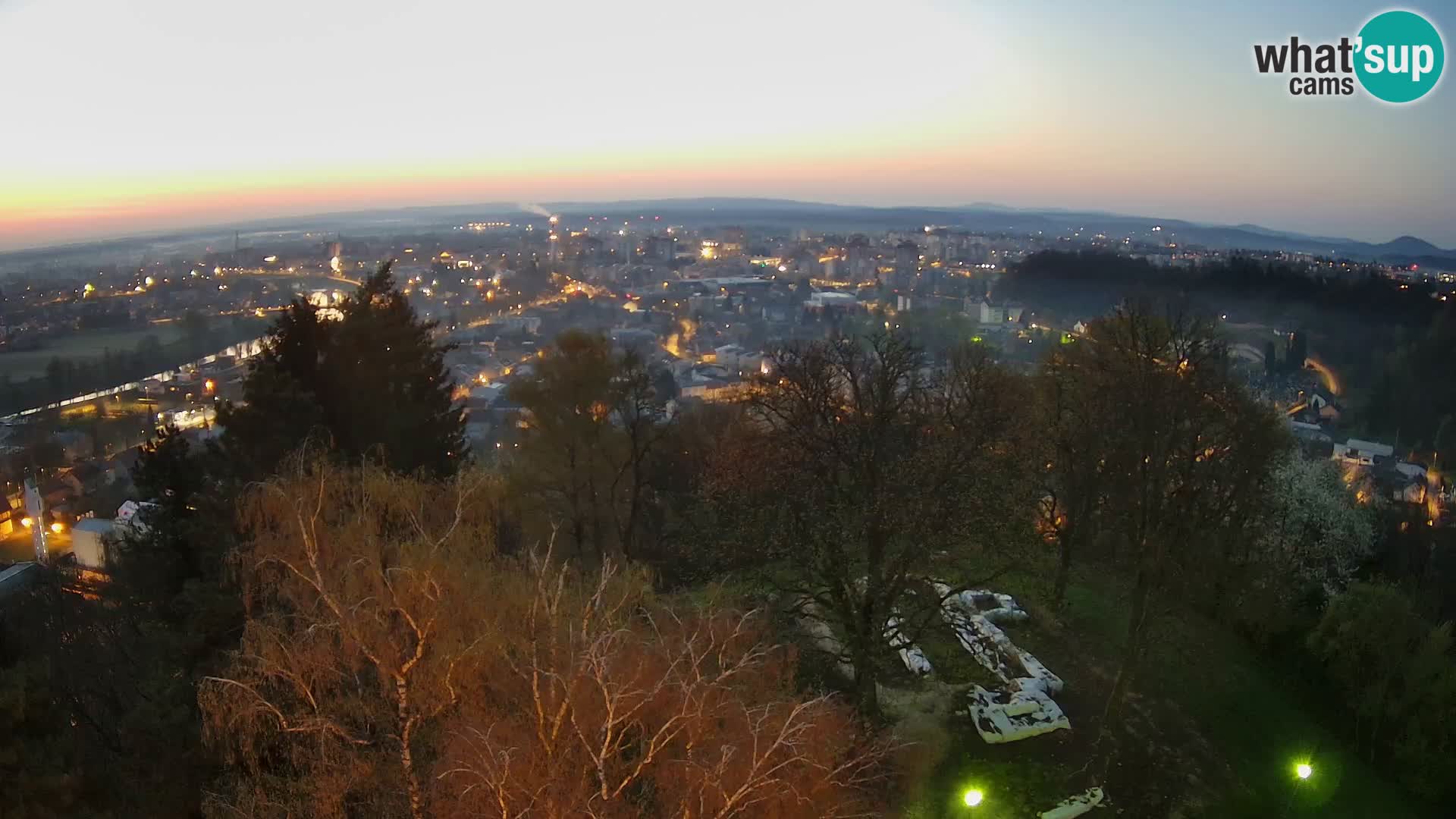 Webcam Karlovac Château Dubovac – Vue en direct de ce monument historique