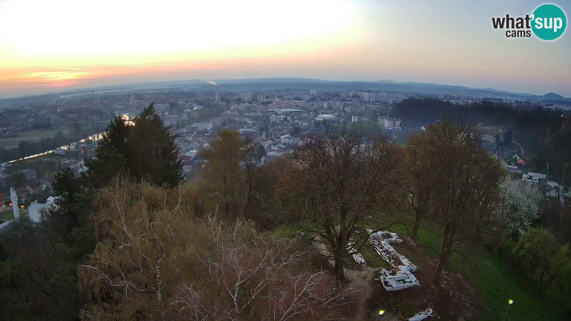 Webcam Karlovac Château Dubovac – Vue en direct de ce monument historique