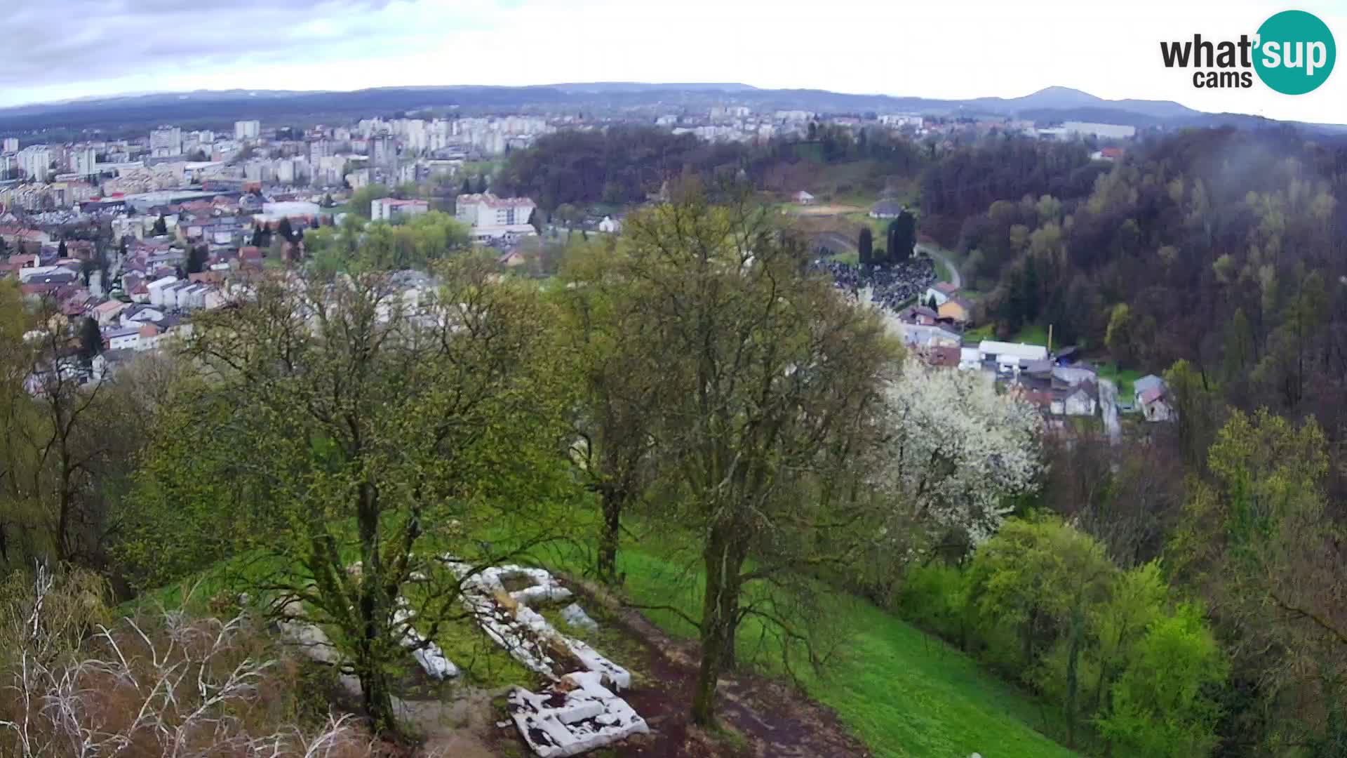 Webcam Karlstadt Burg Dubovac – Liveblick auf das historische Wahrzeichen