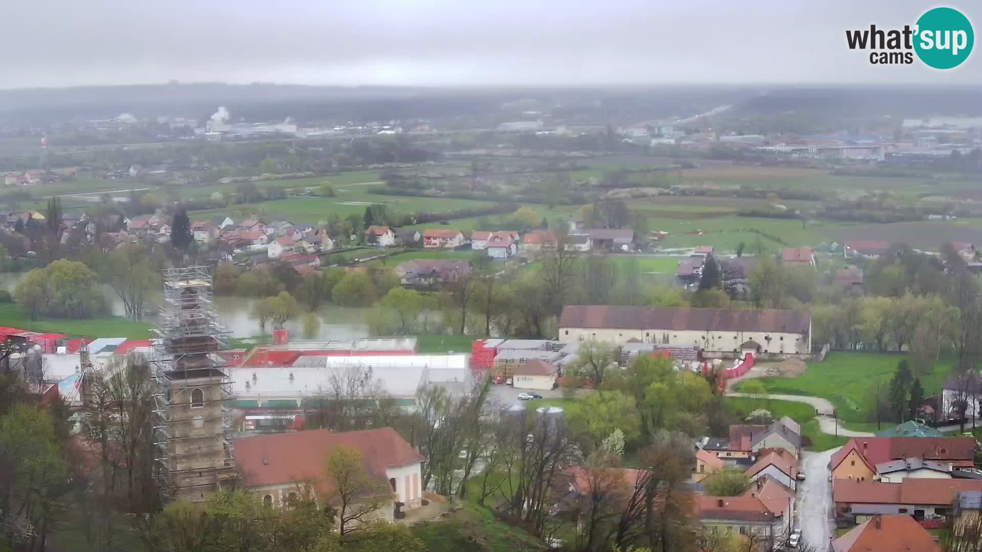 Web kamera Karlovac – Dvorac Dubovac uživo