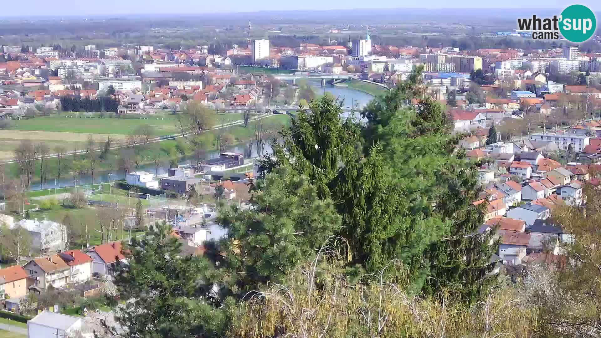 Webcam Karlovac Château Dubovac – Vue en direct de ce monument historique