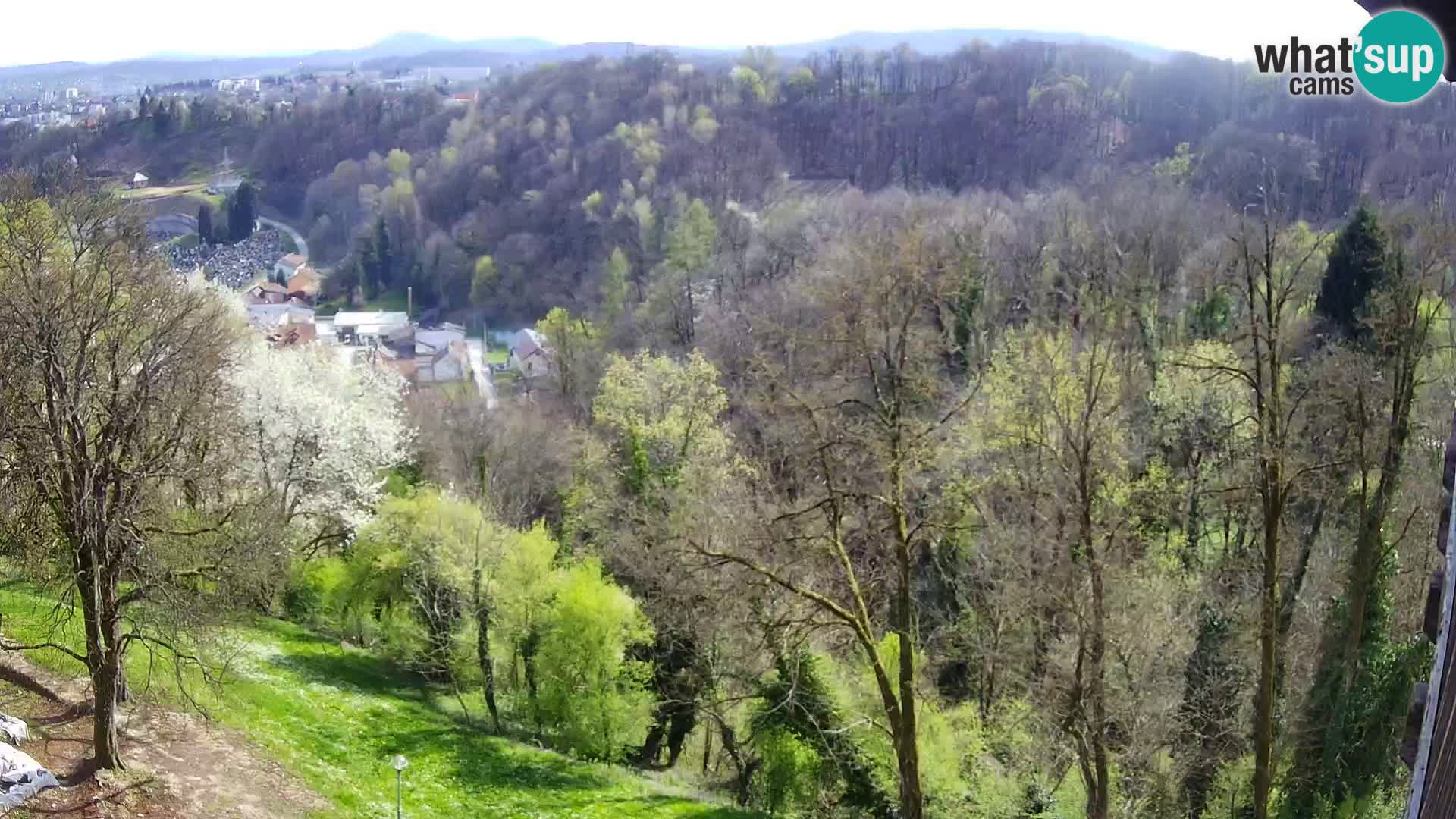 Webcam Karlovac Château Dubovac – Vue en direct de ce monument historique
