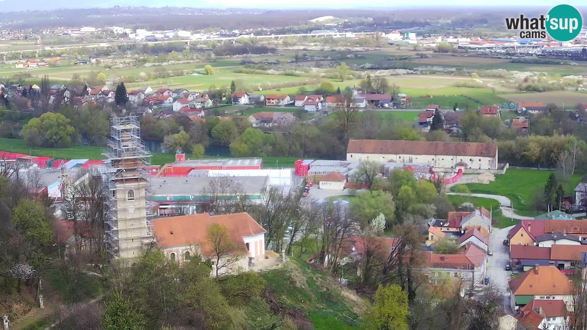 Webcam Castello Dubovac Karlovac – Vista Live sul Castello Storico