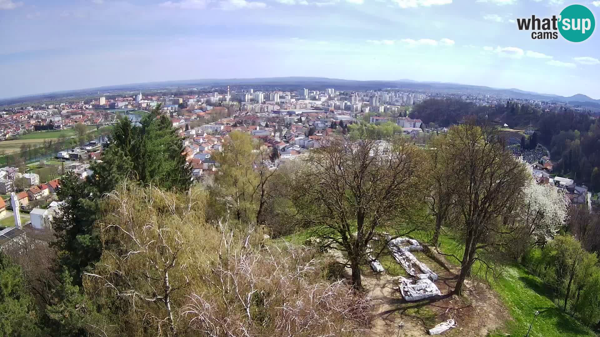 Webcam Karlovac Château Dubovac – Vue en direct de ce monument historique