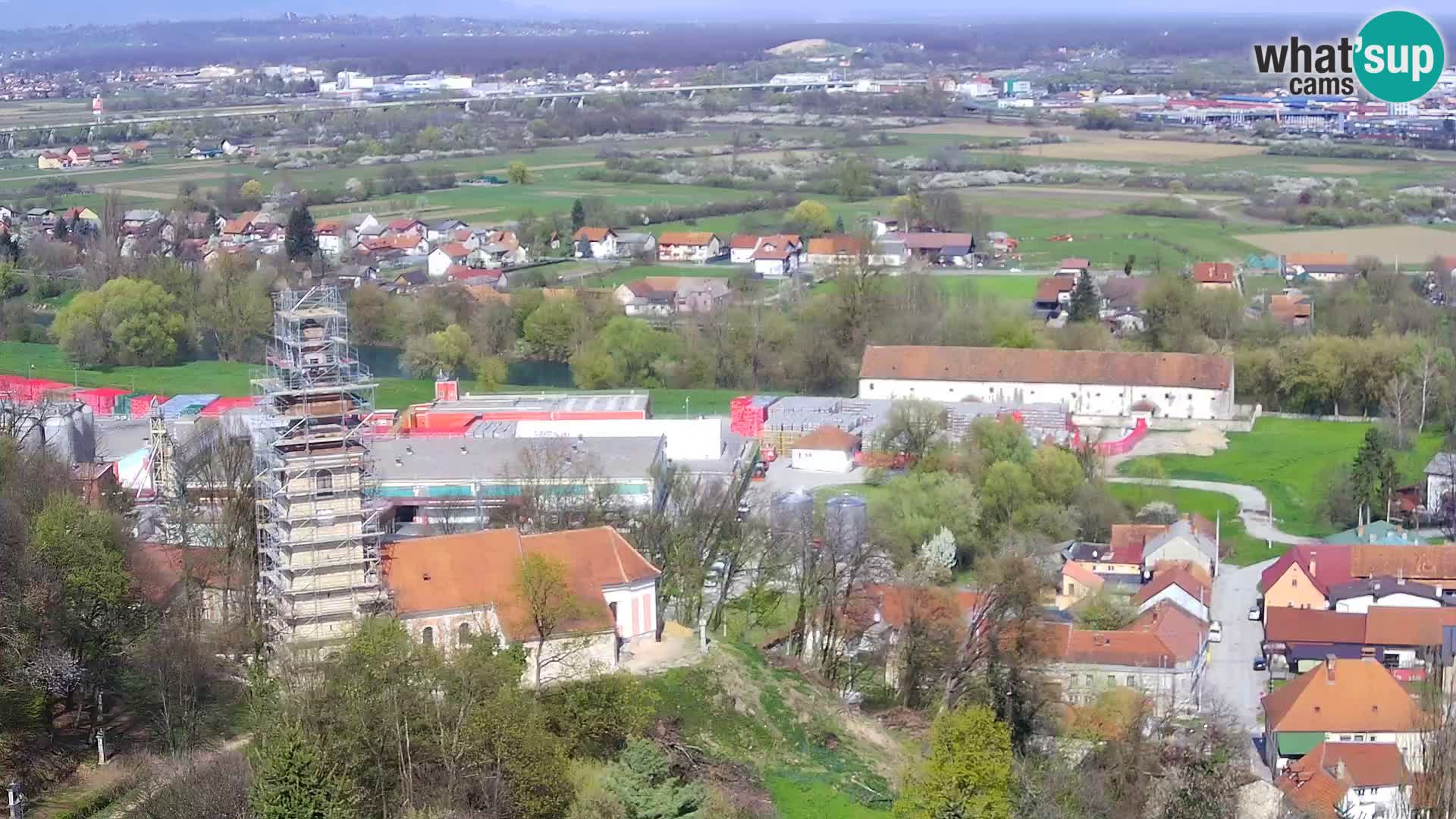 Webcam Karlovac Château Dubovac – Vue en direct de ce monument historique