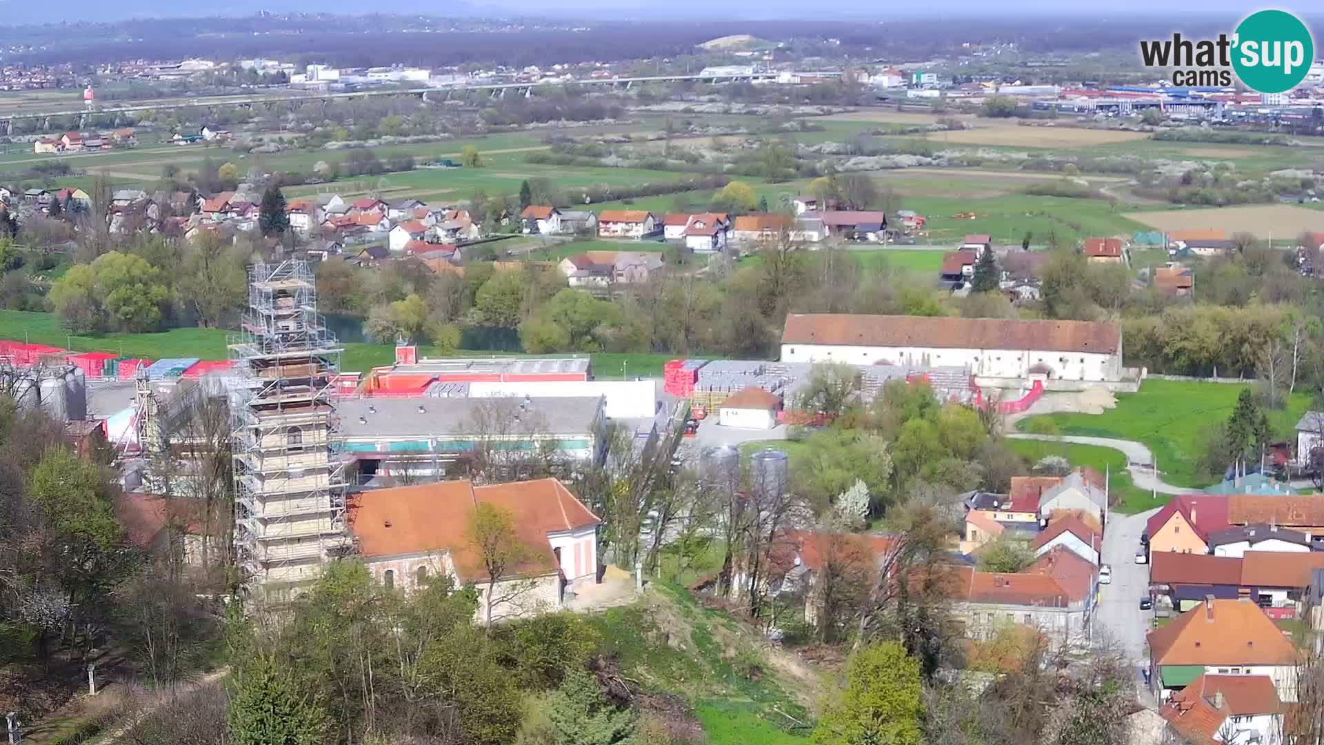 Web kamera Karlovac – Dvorac Dubovac uživo