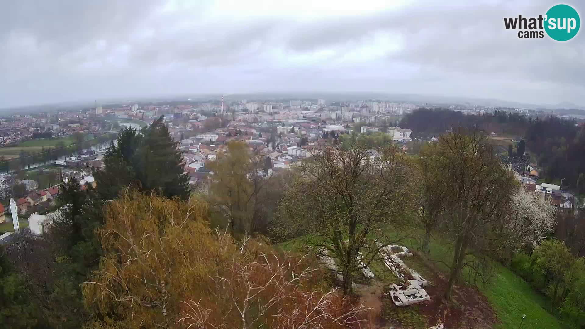 Webcam Karlovac Dubovac Castle – Live View of Karlovac’s Historic Landmark