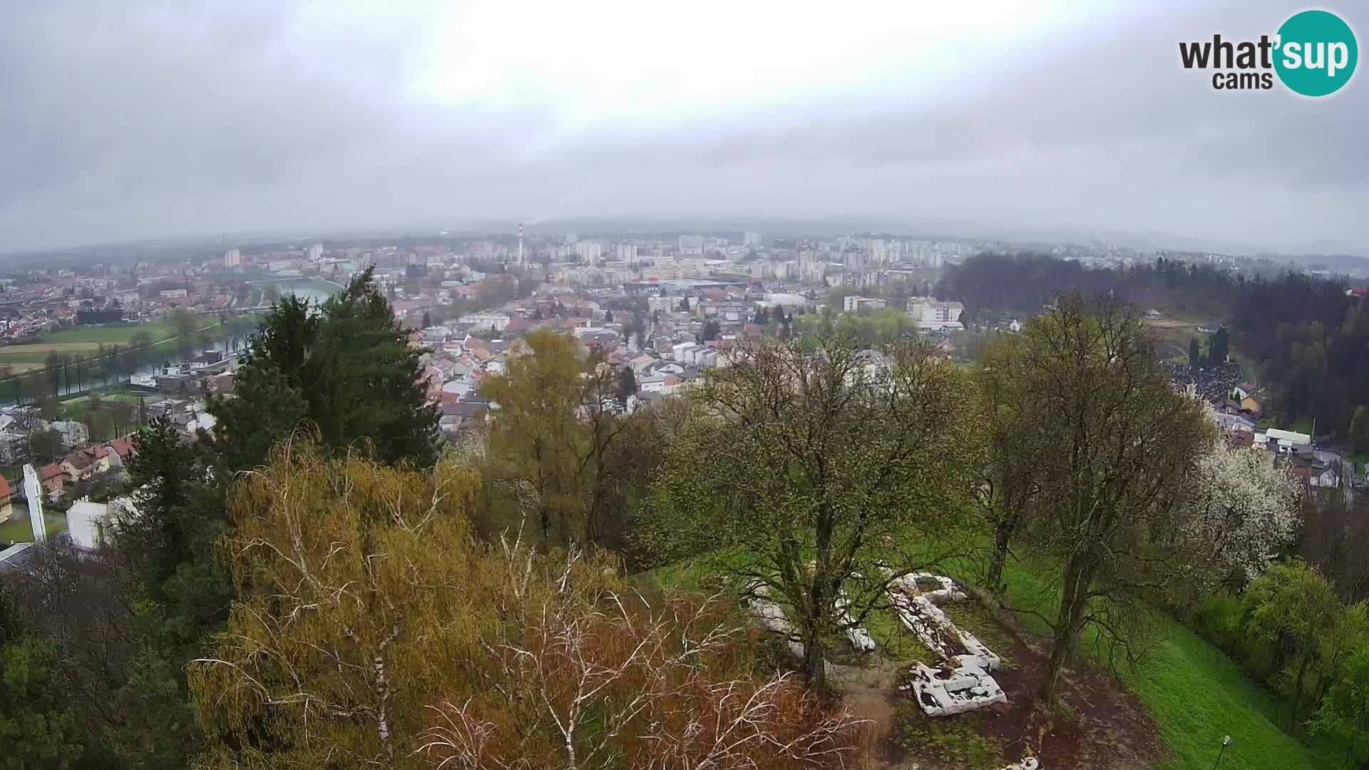 Webcam Karlovac Château Dubovac – Vue en direct de ce monument historique