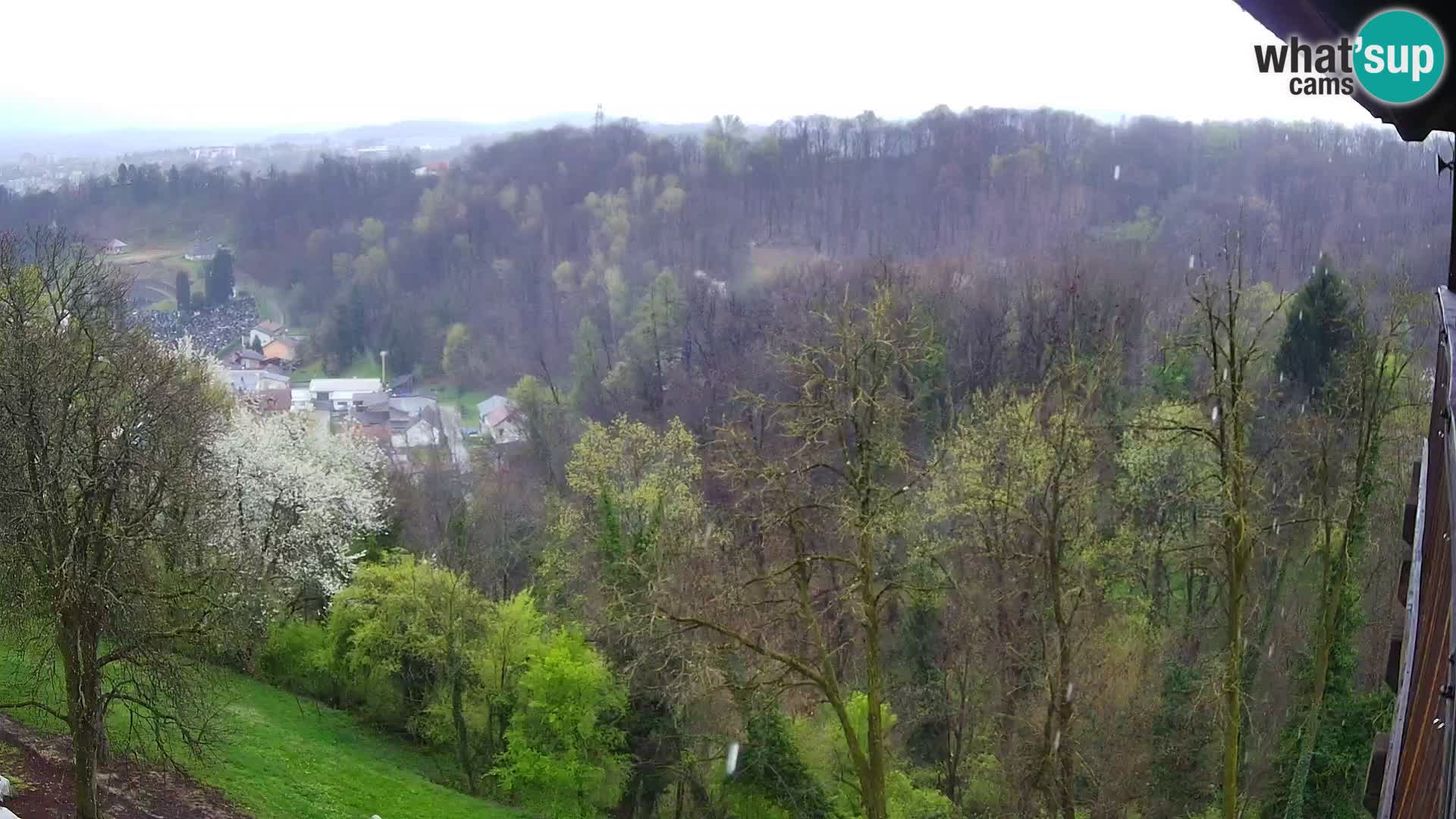 Webcam Karlovac Château Dubovac – Vue en direct de ce monument historique