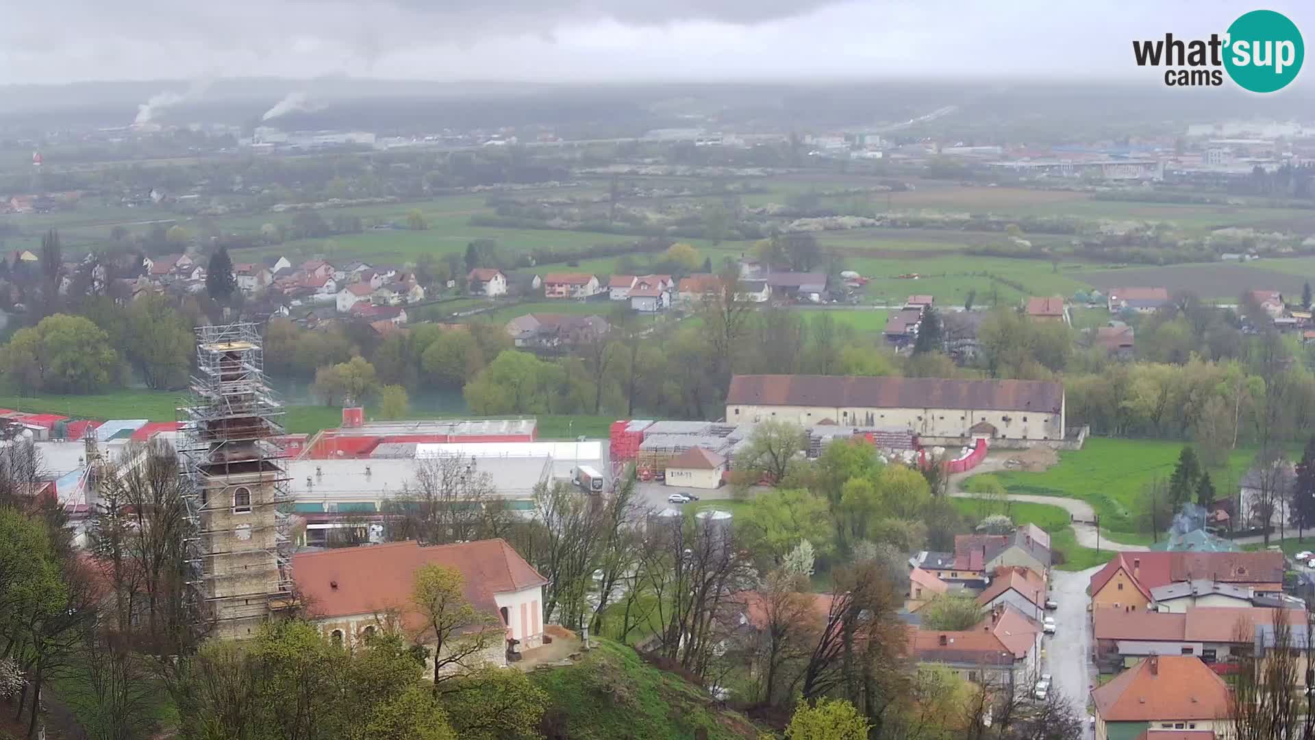 Web kamera Karlovac – Dvorac Dubovac uživo