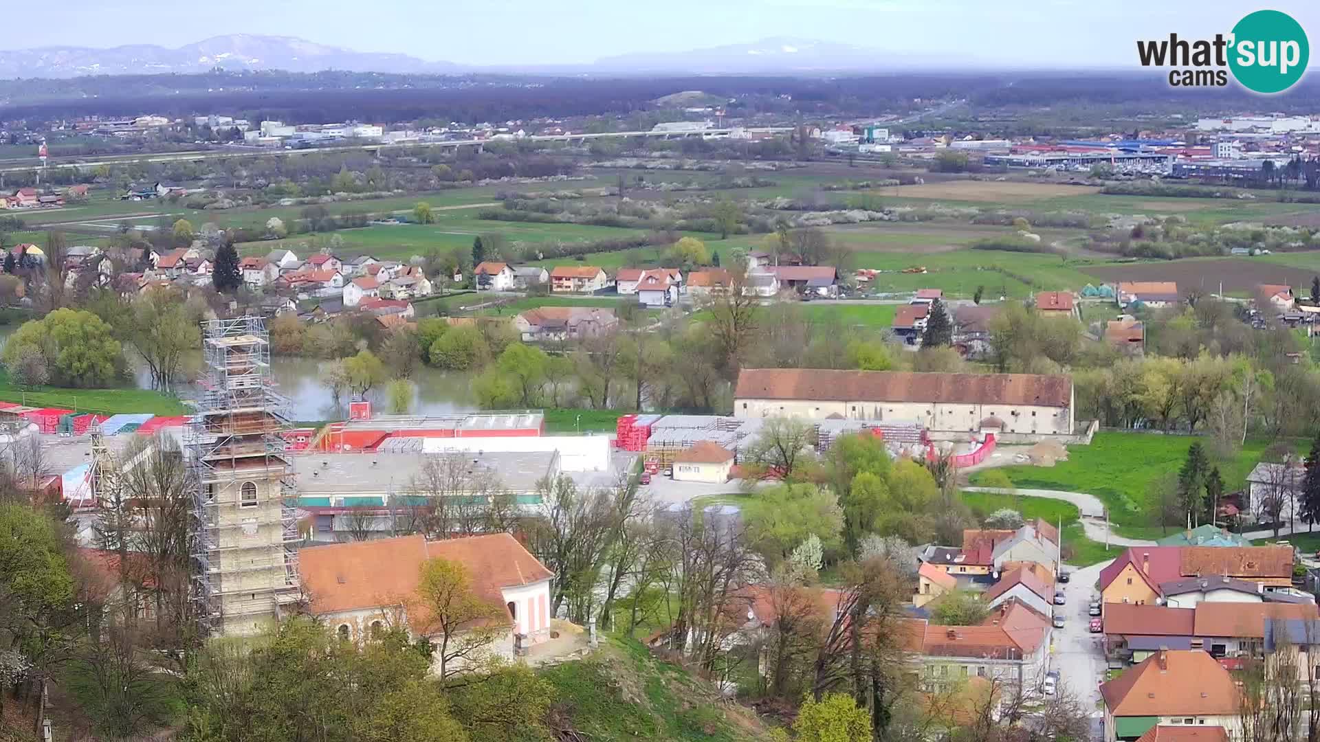 Webcam Castello Dubovac Karlovac – Vista Live sul Castello Storico