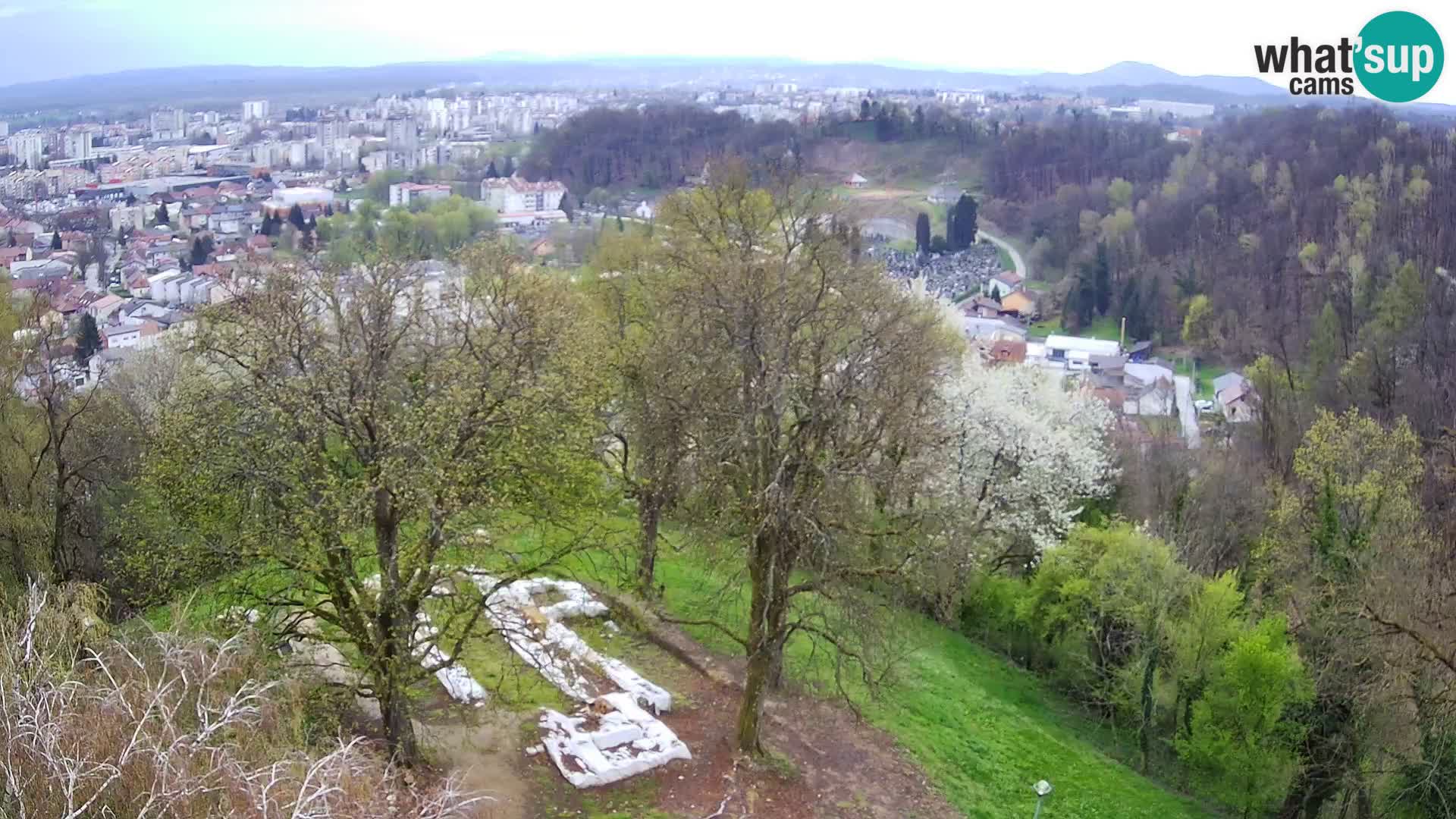 Webcam Castello Dubovac Karlovac – Vista Live sul Castello Storico