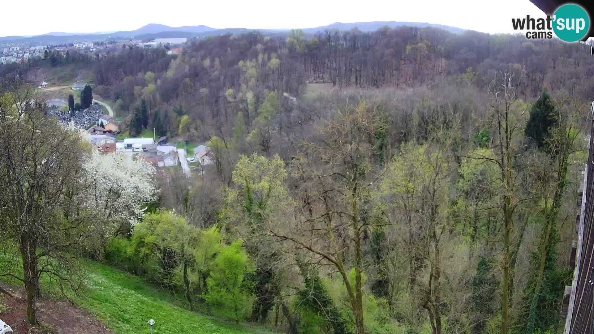 Webcam Karlovac Château Dubovac – Vue en direct de ce monument historique