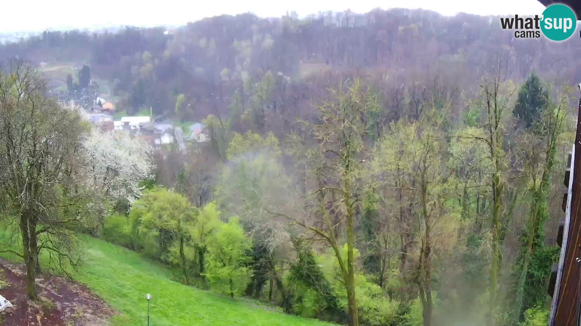 Spletna kamera Karlovac Dubovac grad – Pogled v živo na zgodovinsko znamenitost Karlovca