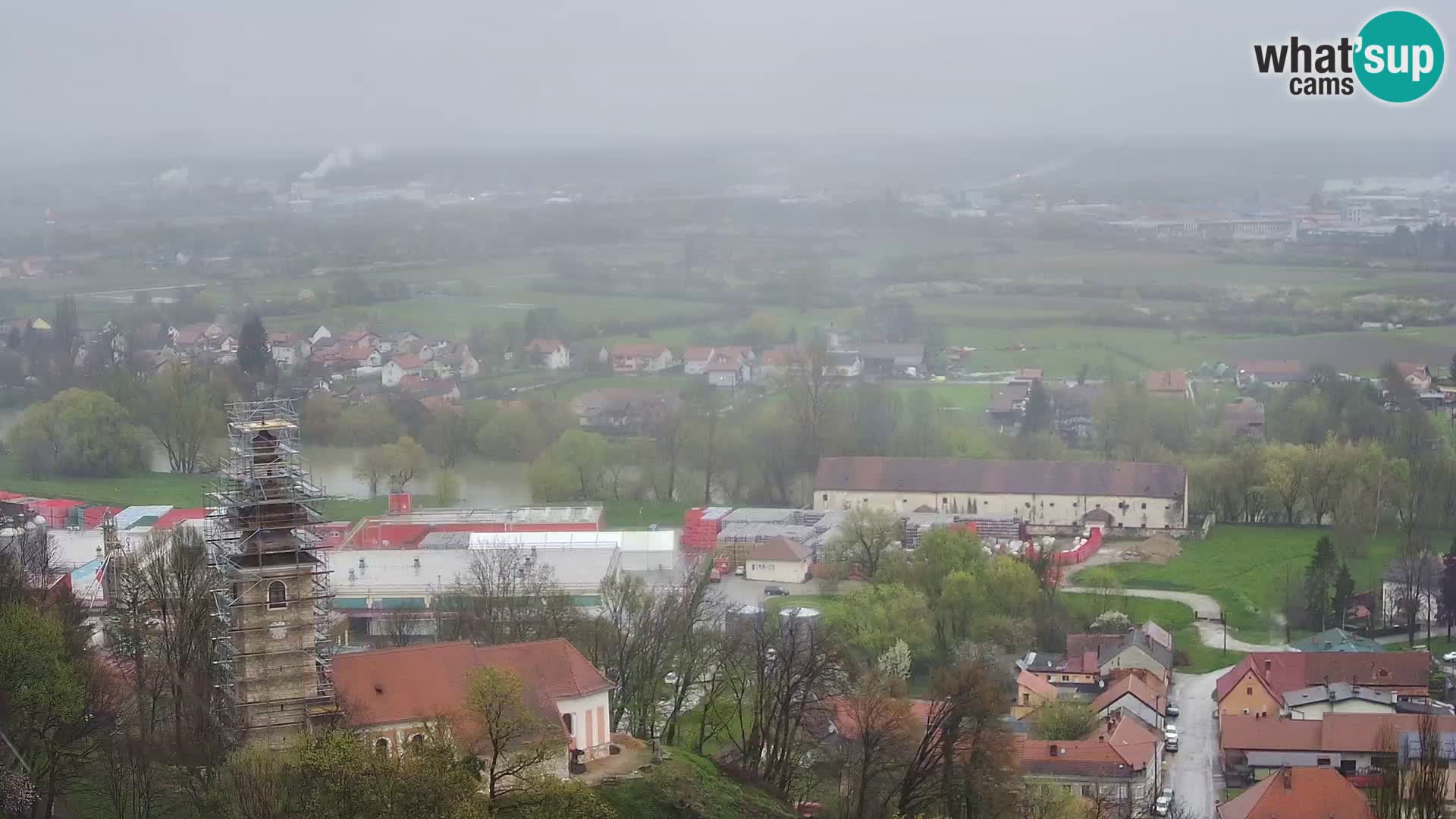 Webcam Castello Dubovac Karlovac – Vista Live sul Castello Storico