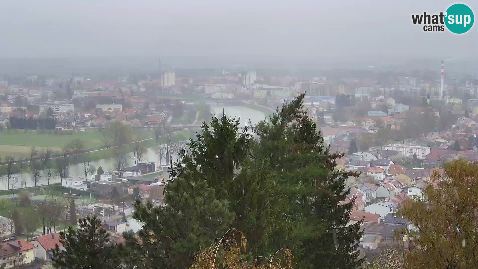 Webcam Karlovac Château Dubovac – Vue en direct de ce monument historique