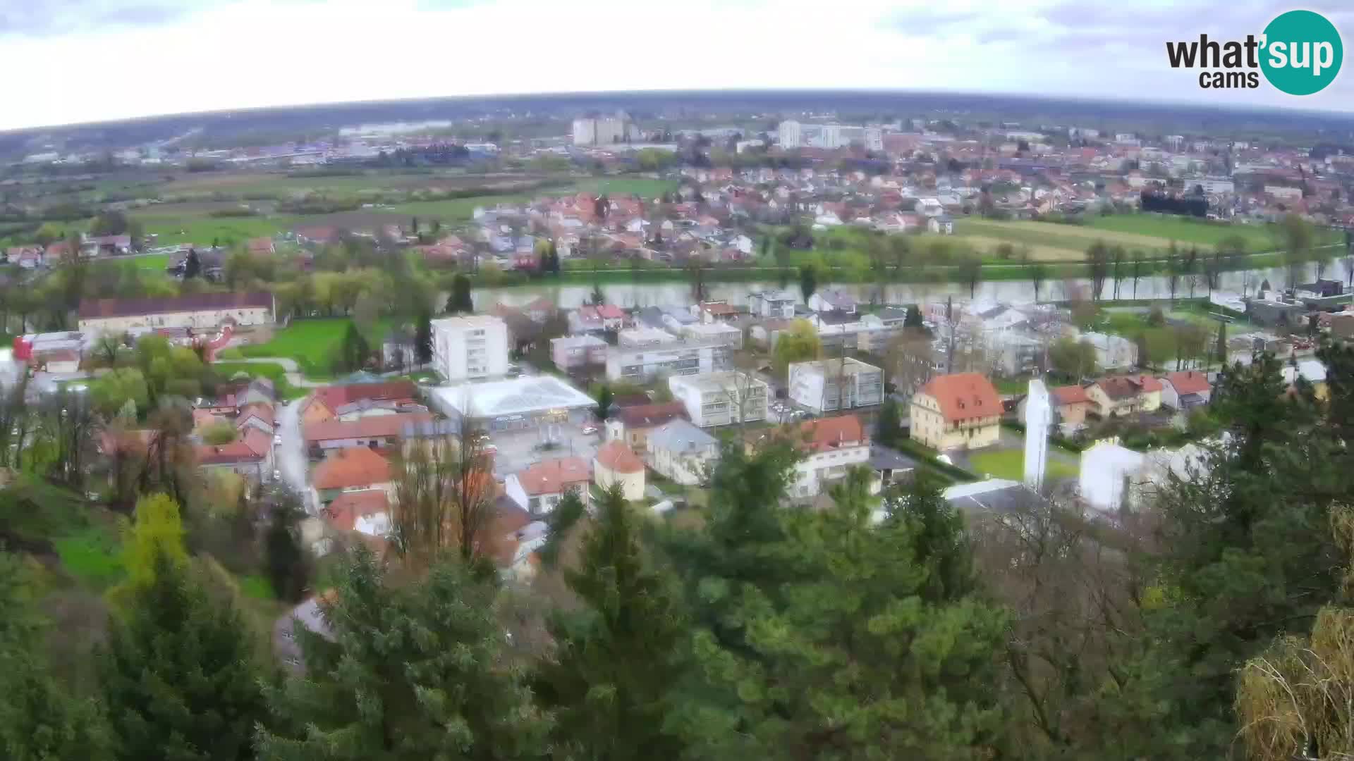 Webcam Karlovac Dubovac Castle – Live View of Karlovac’s Historic Landmark
