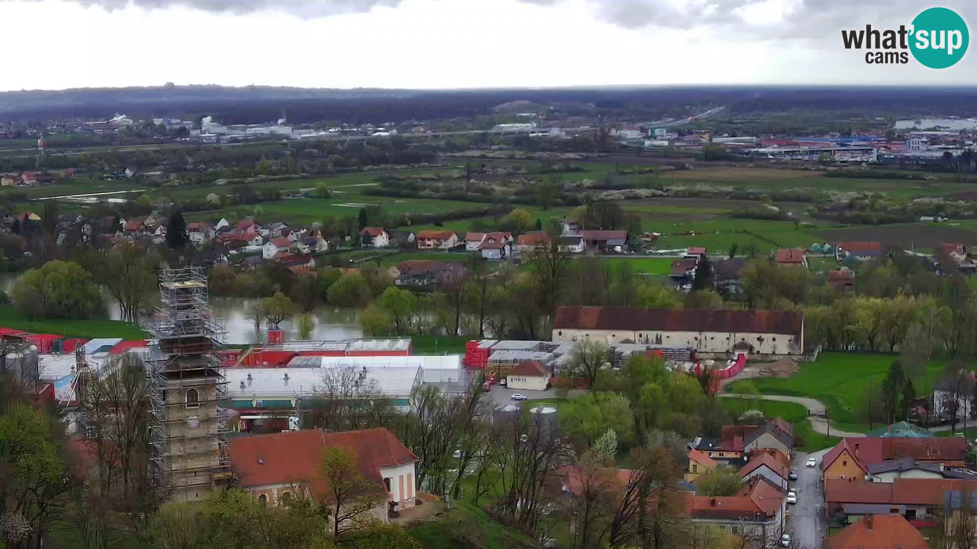 Webcam Karlovac Château Dubovac – Vue en direct de ce monument historique