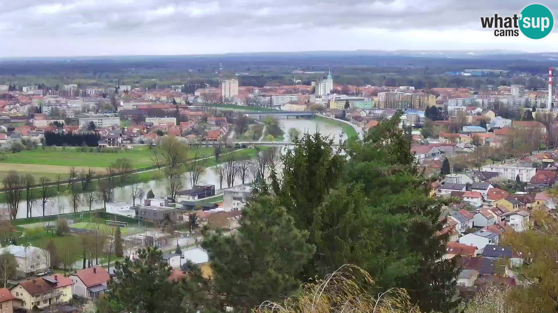 Webcam Karlovac Château Dubovac – Vue en direct de ce monument historique