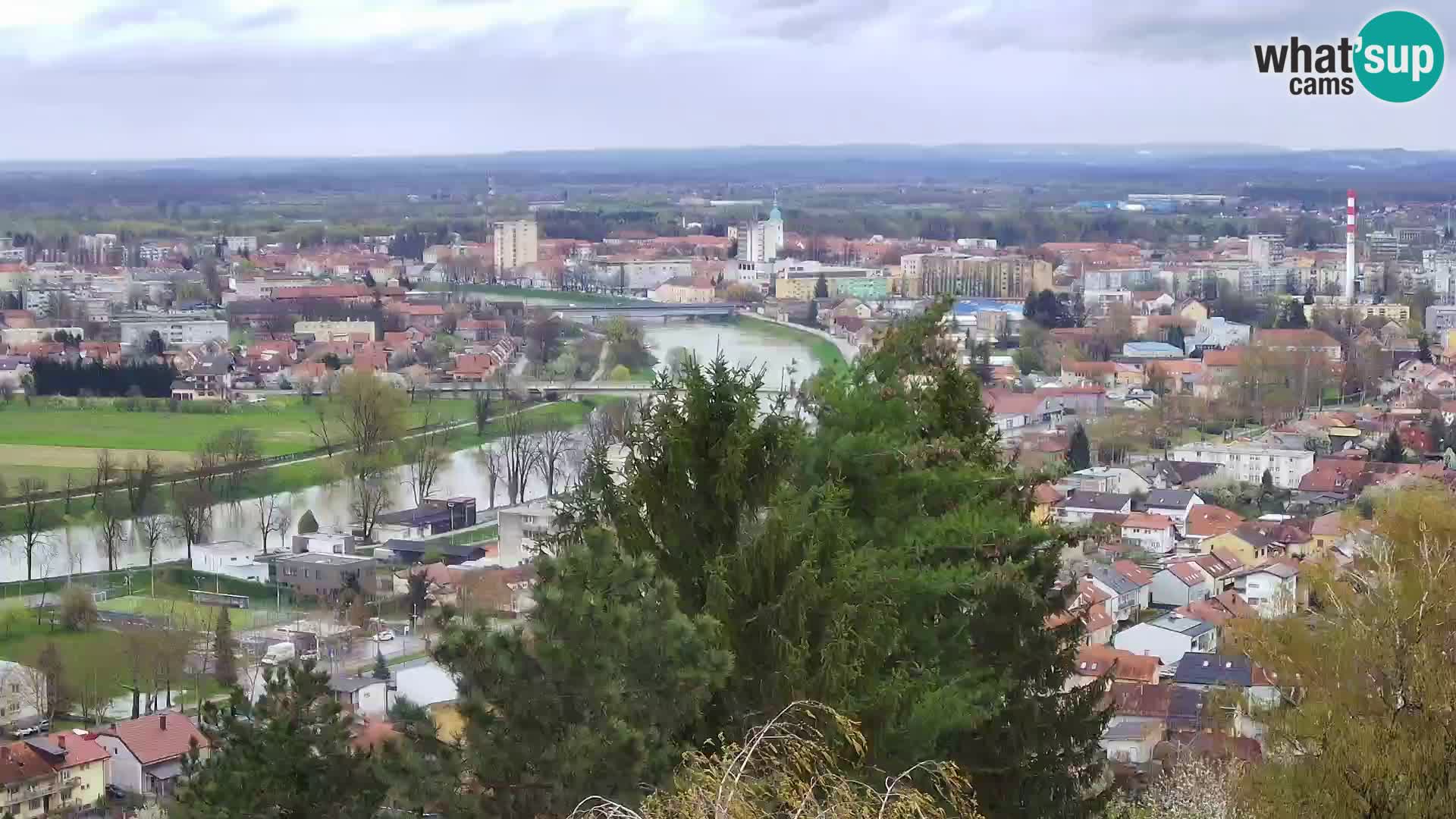 Webcam Karlovac Château Dubovac – Vue en direct de ce monument historique