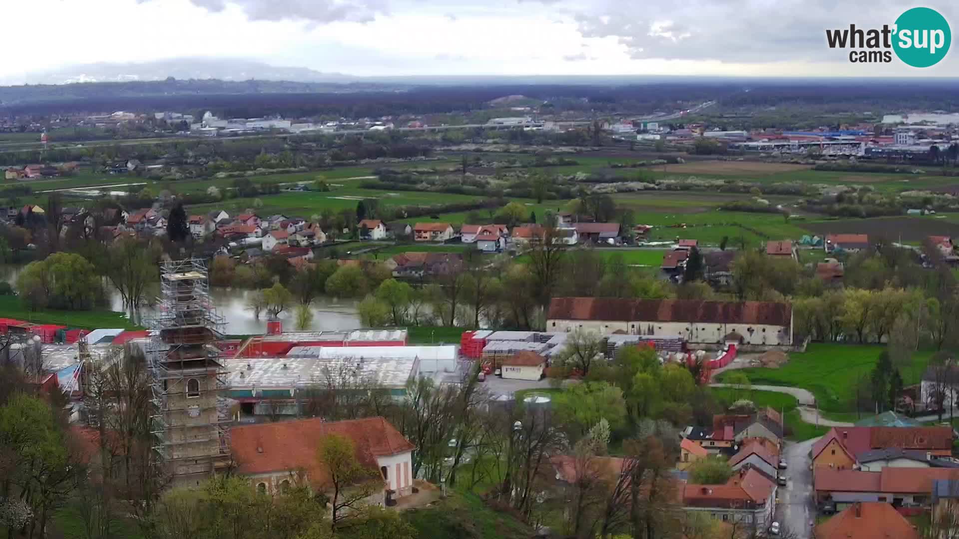 Webcam Karlovac Dubovac Castle – Live View of Karlovac’s Historic Landmark