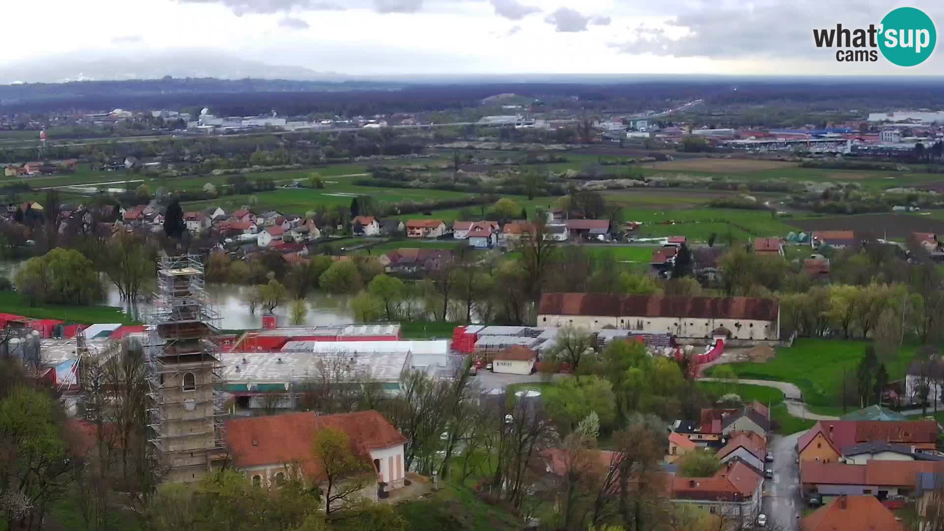 Webcam Castello Dubovac Karlovac – Vista Live sul Castello Storico