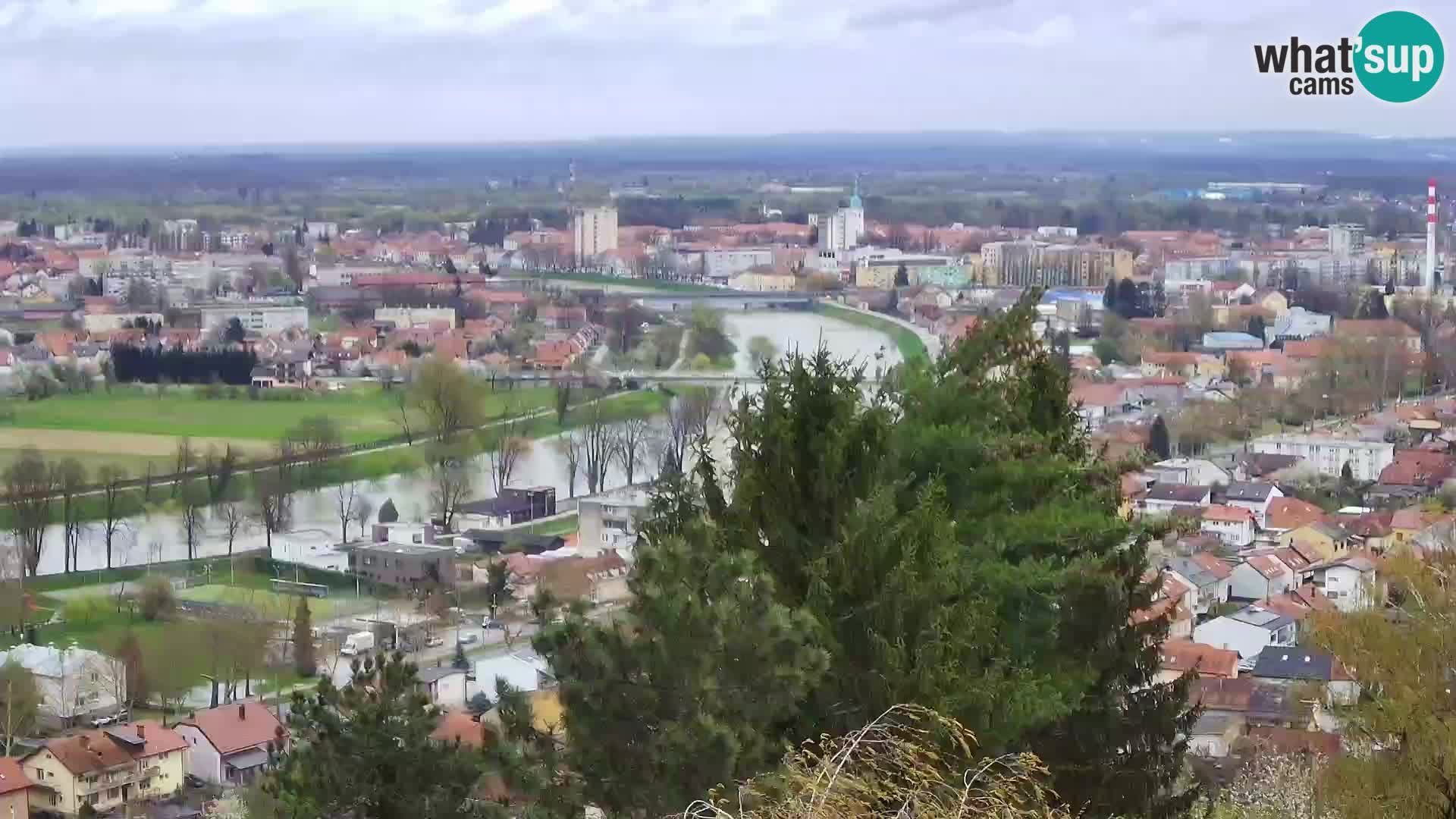 Webcam Karlovac Dubovac Castle – Live View of Karlovac’s Historic Landmark