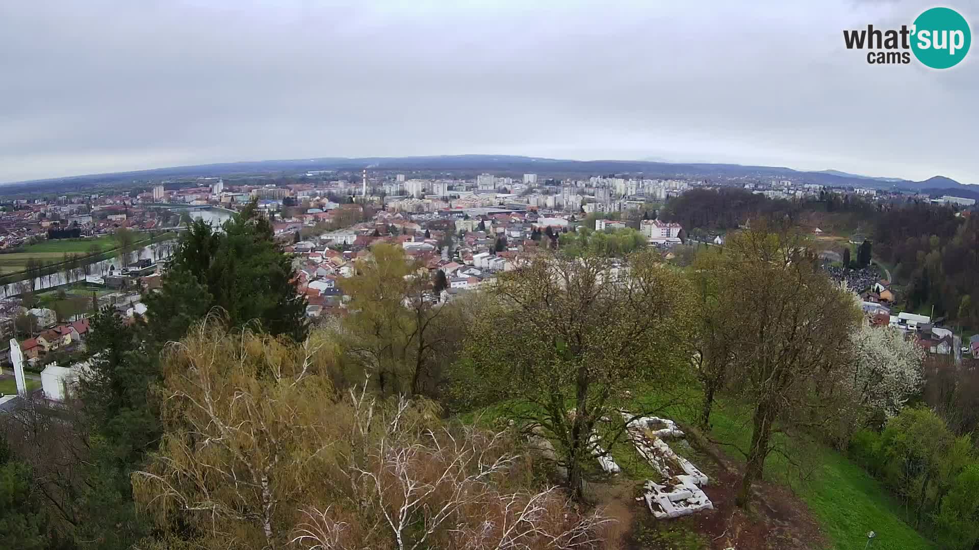 Webcam Karlovac Château Dubovac – Vue en direct de ce monument historique
