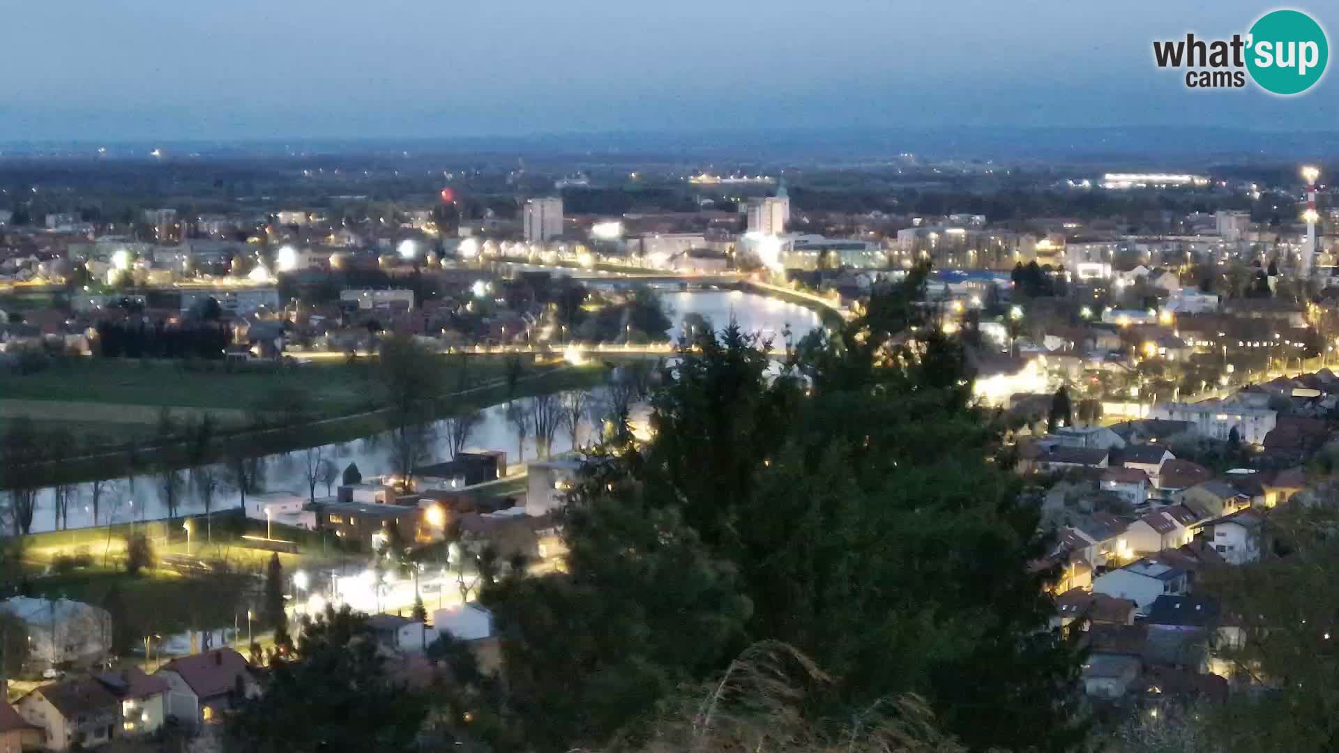 Webcam Karlovac Château Dubovac – Vue en direct de ce monument historique