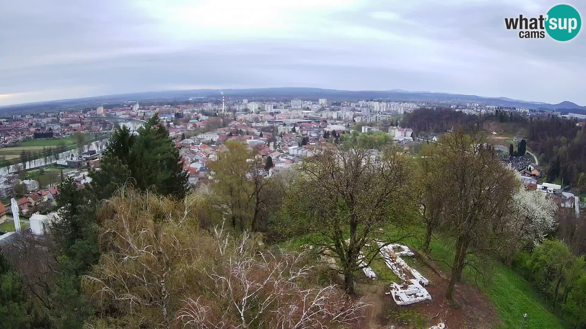 Webcam Karlovac Dubovac Castle – Live View of Karlovac’s Historic Landmark