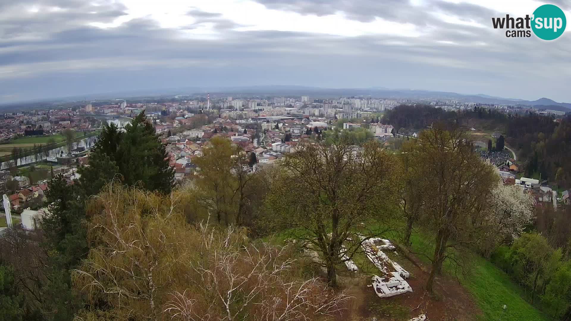 Webcam Karlovac Château Dubovac – Vue en direct de ce monument historique