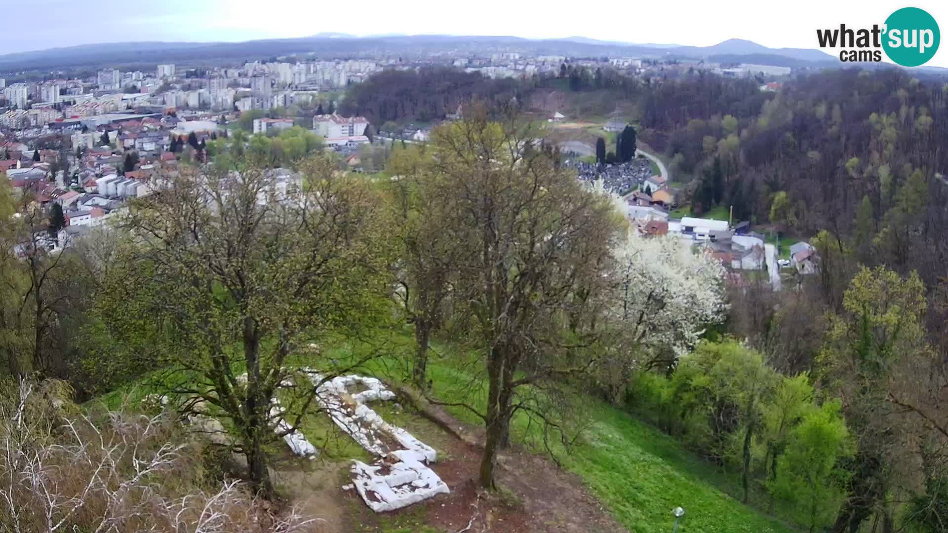 Webcam Karlstadt Burg Dubovac – Liveblick auf das historische Wahrzeichen