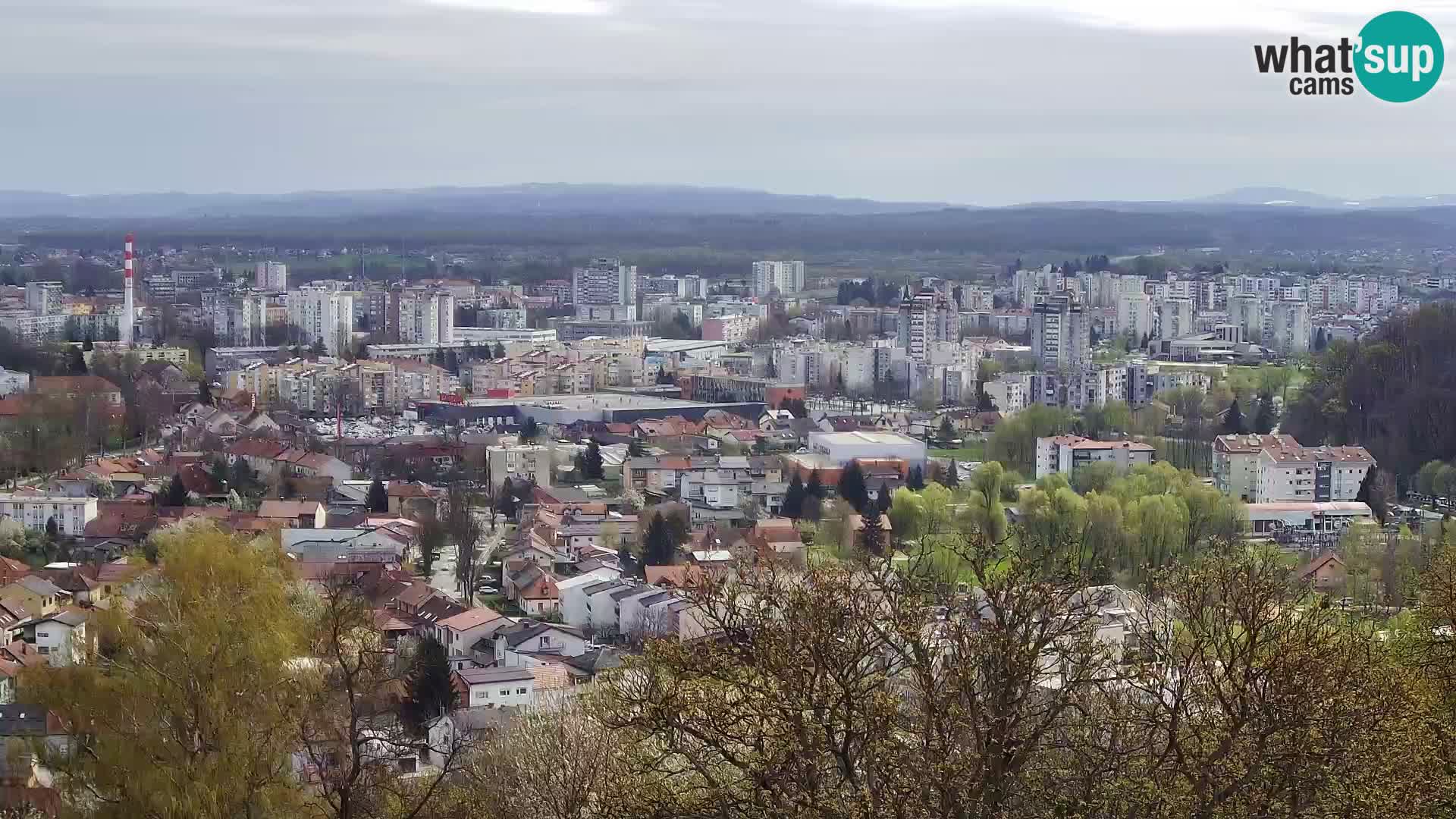 Webcam Karlovac Château Dubovac – Vue en direct de ce monument historique