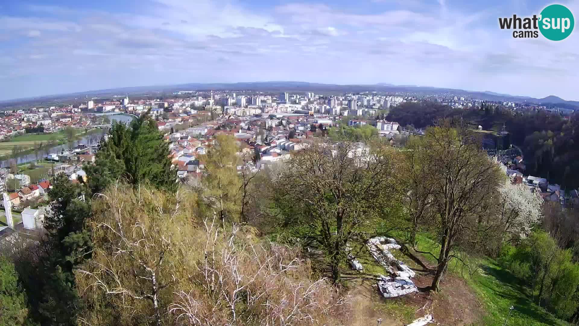 Webcam Castello Dubovac Karlovac – Vista Live sul Castello Storico