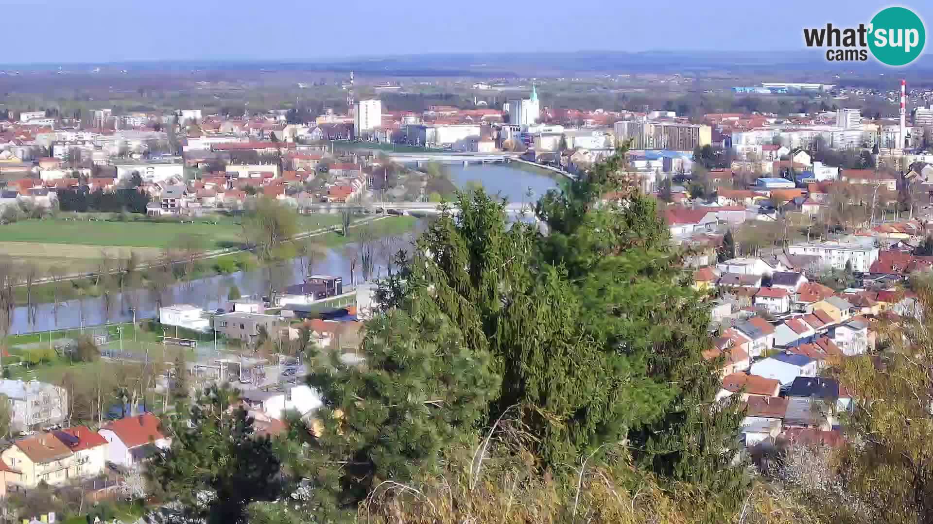 Webcam Karlovac Château Dubovac – Vue en direct de ce monument historique