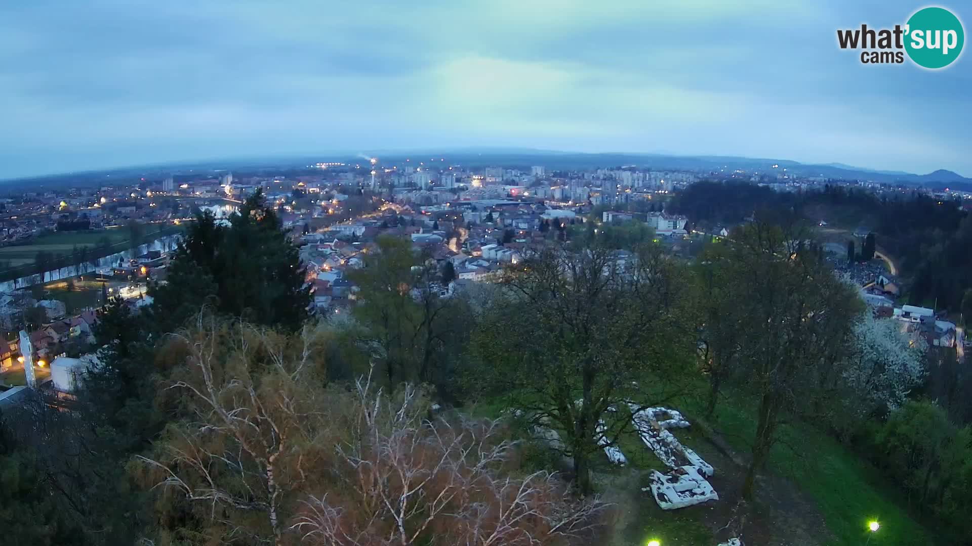 Webcam Karlovac Dubovac Castle – Live View of Karlovac’s Historic Landmark
