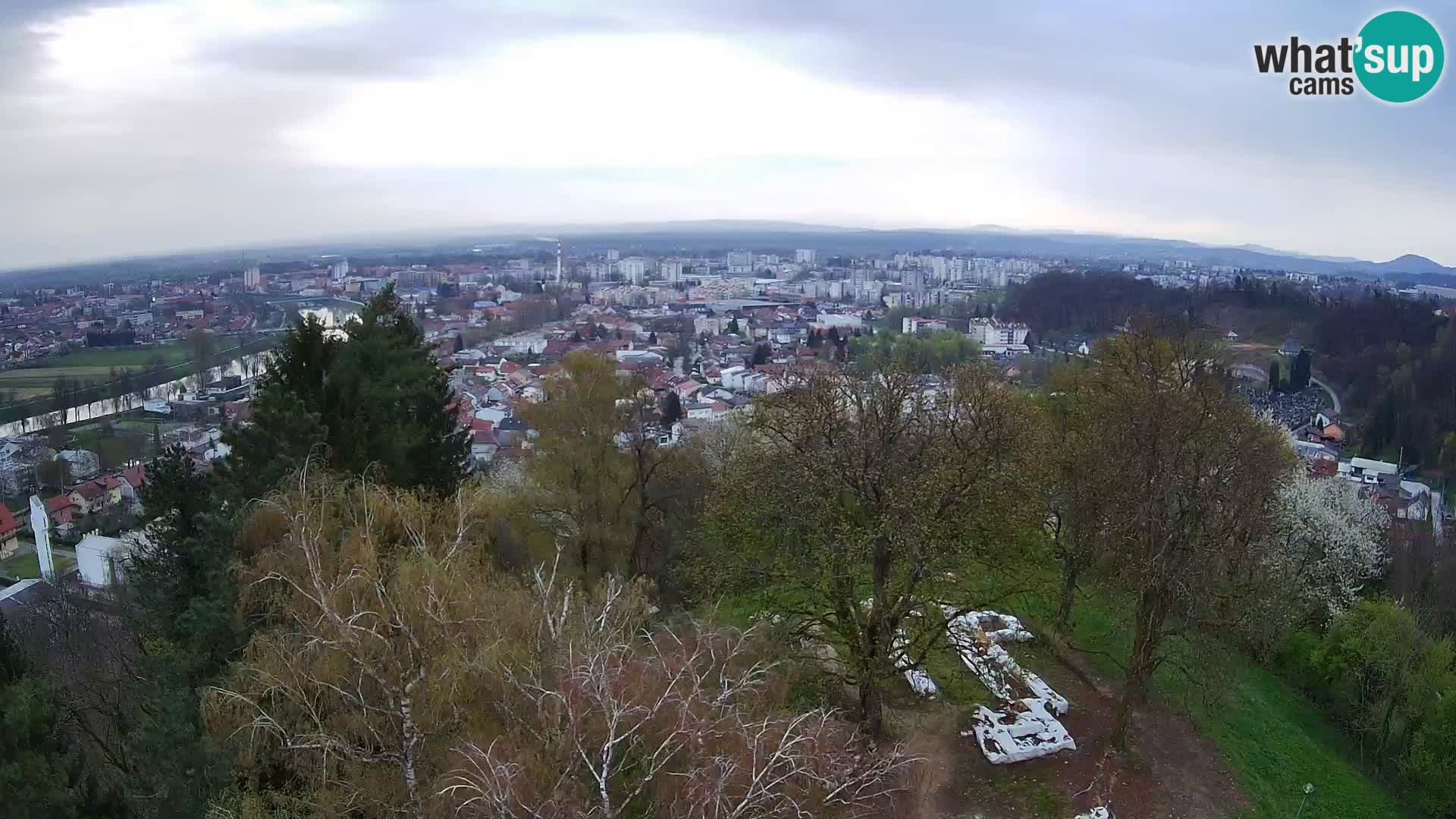 Webcam Karlovac Château Dubovac – Vue en direct de ce monument historique