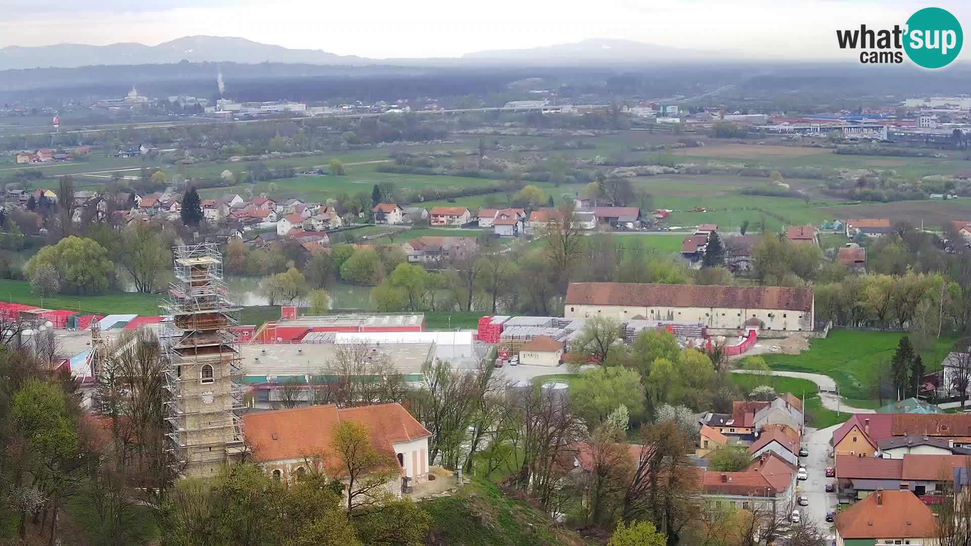Webcam Karlovac Dubovac Castle – Live View of Karlovac’s Historic Landmark